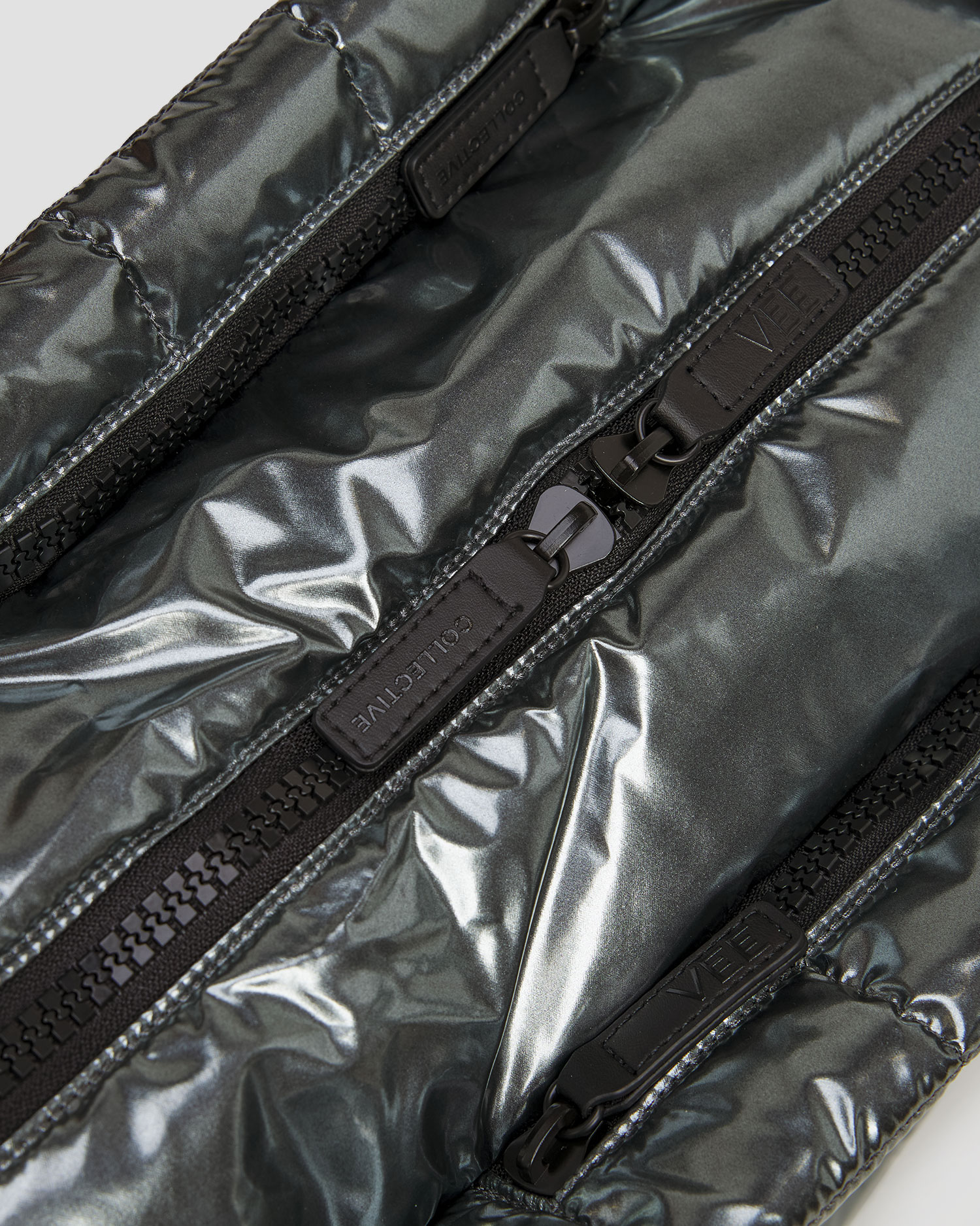 Dámska kabelka Vee Collective Porter Tote Small Gadget strieborná