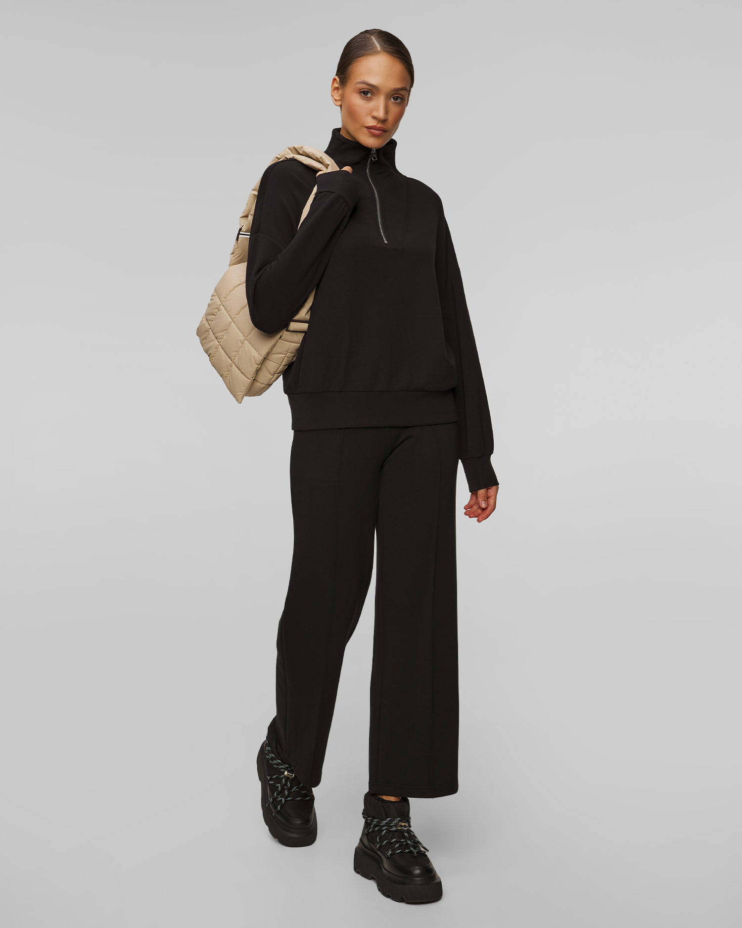 Torba damska Vee Collective Porter Messenger beżowa