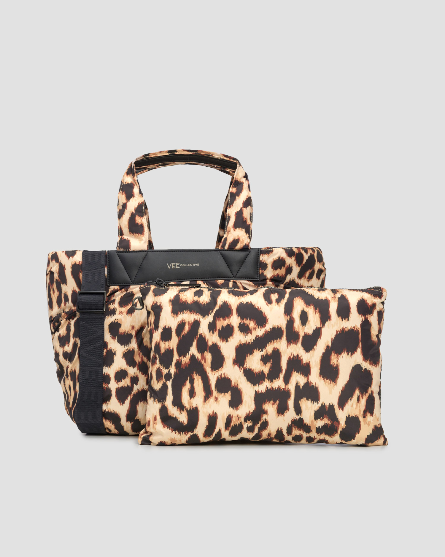 Dámska taška Vee Collective Caba Tote Medium leopard