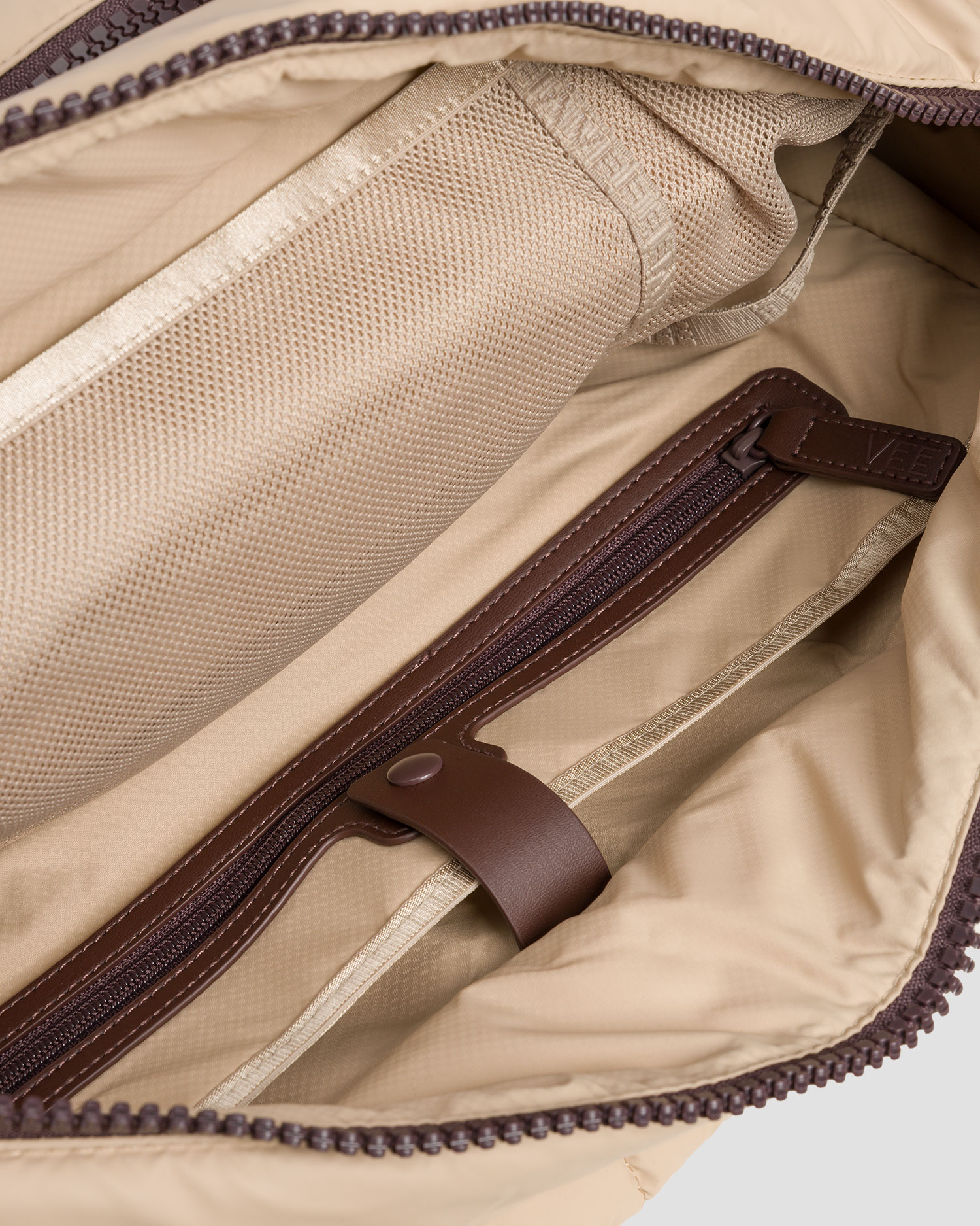 Women’s handbag Vee Collective Porter Weekender beige