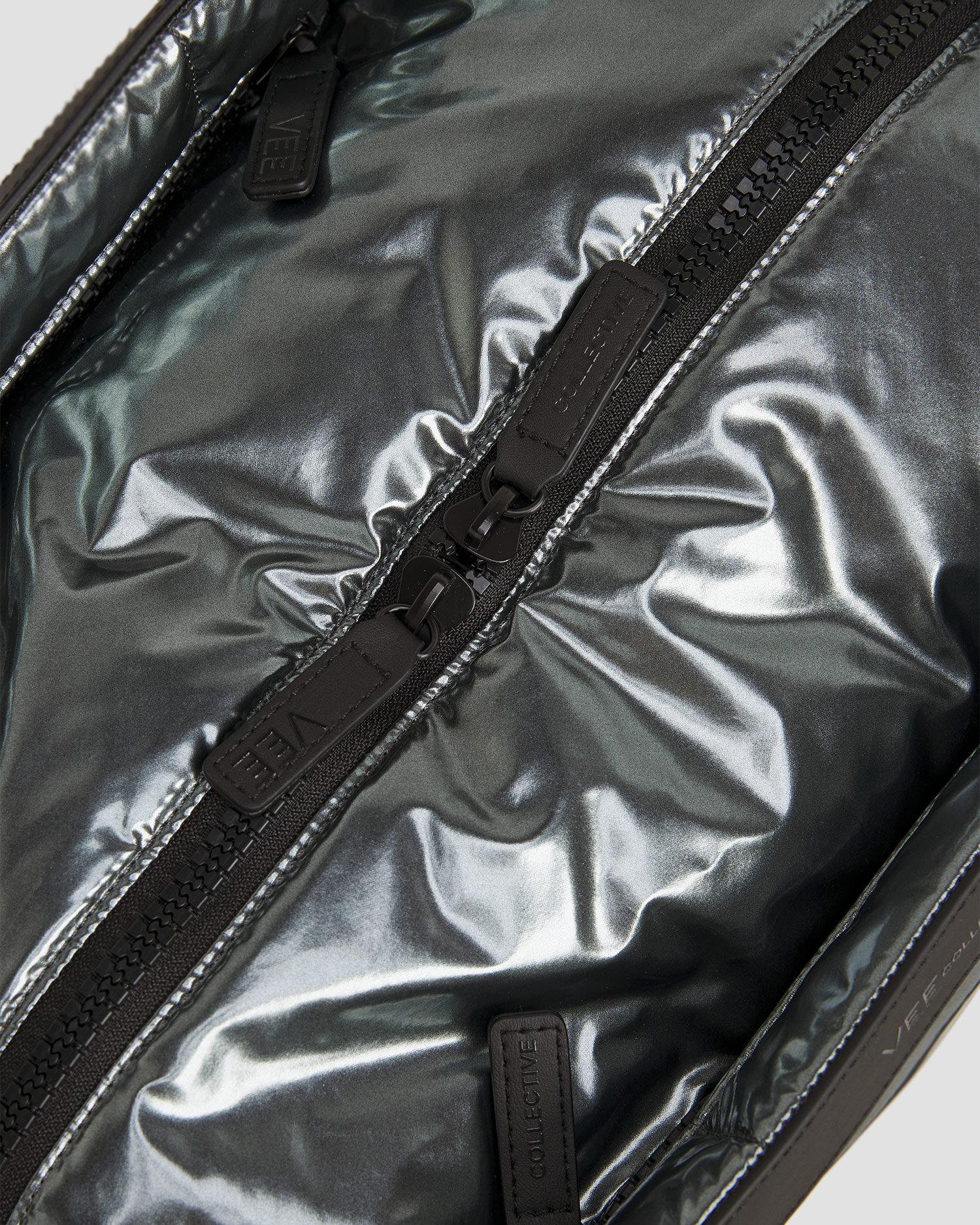 Women’s handbag Vee Collective Porter Basque Gadget silver