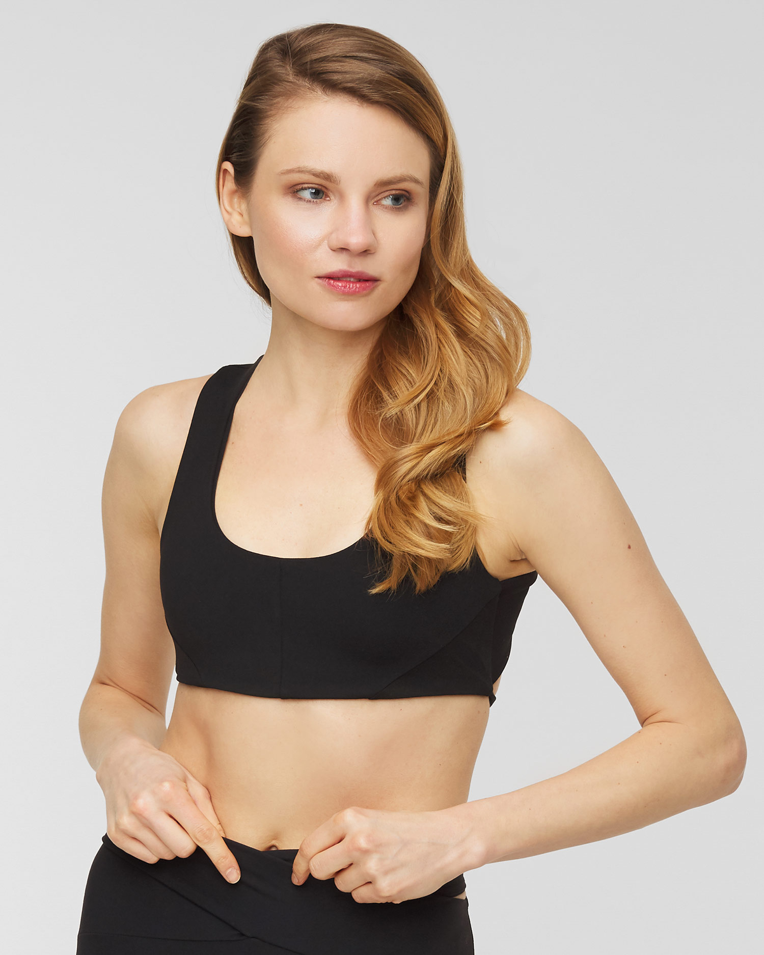 Top LIVE THE PROCESS ONYX BRA