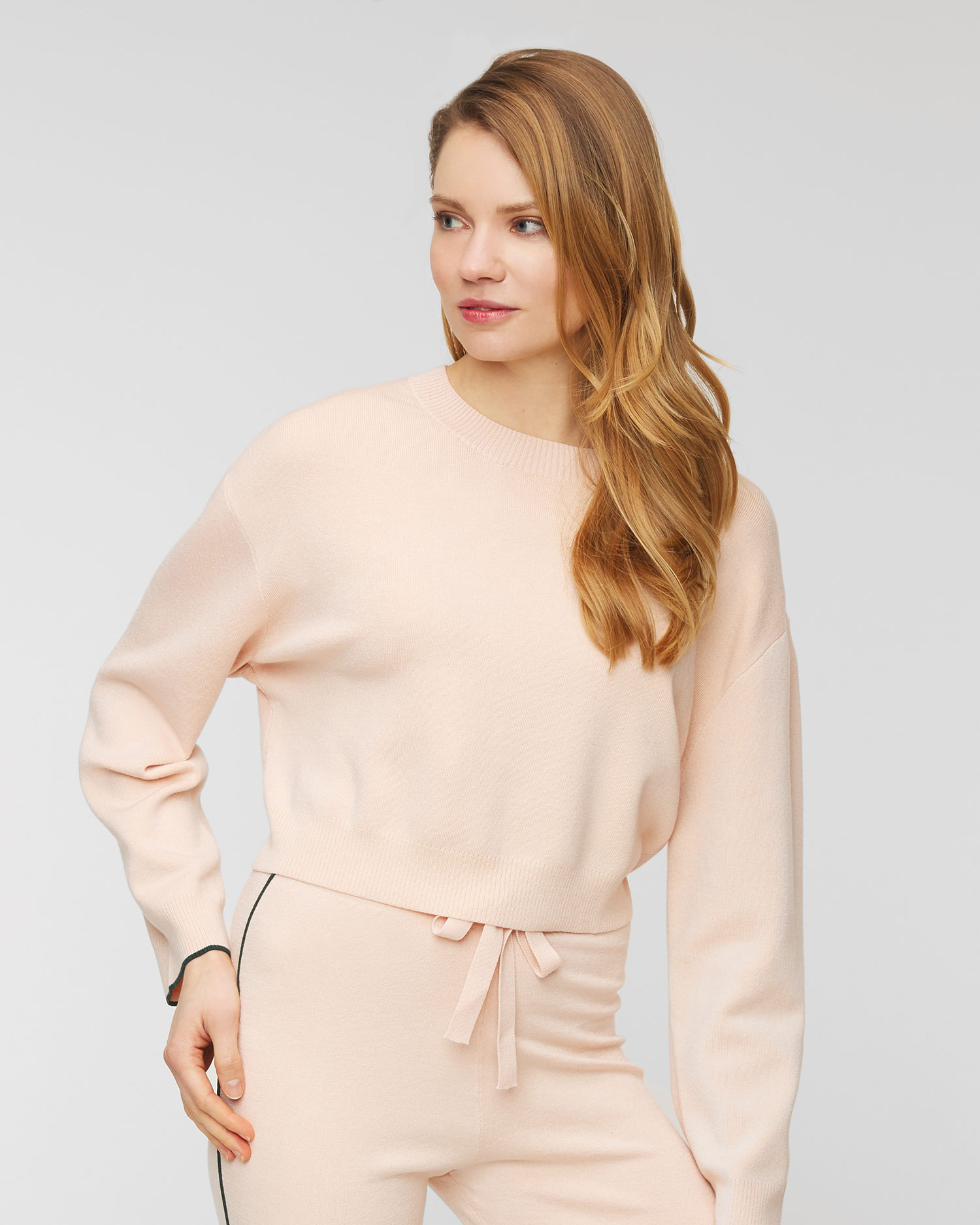 Sweat-shirt LIVE THE PROCESS KNIT CREWNECK
