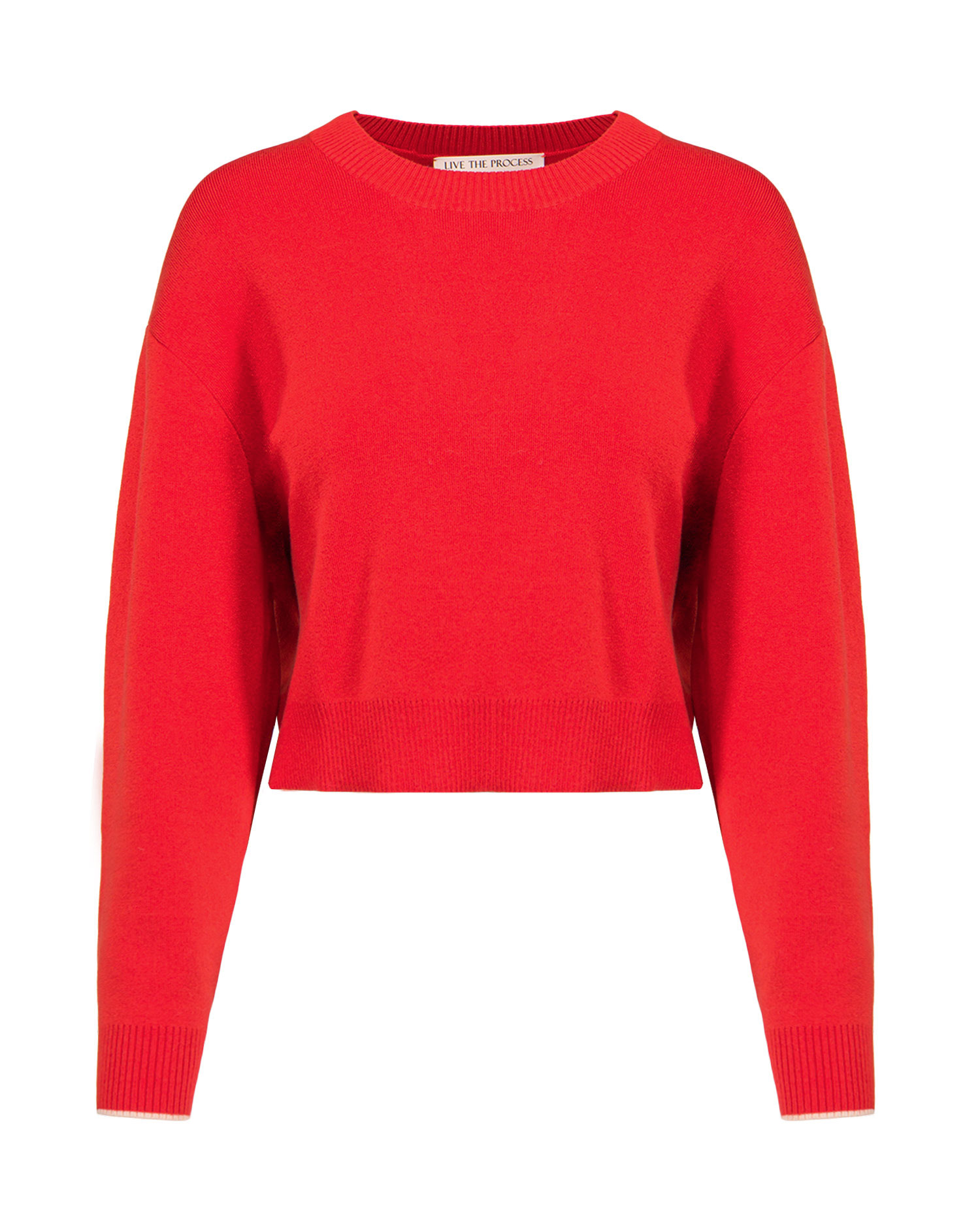 Sweat-shirt LIVE THE PROCESS KNIT CREWNECK