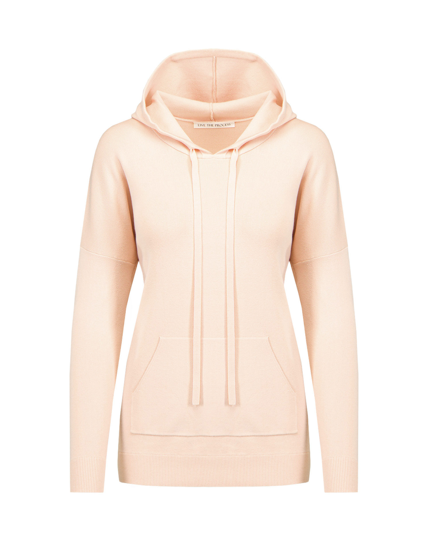 Mikina Live the Process OVERSIZED KNIT HOODIE