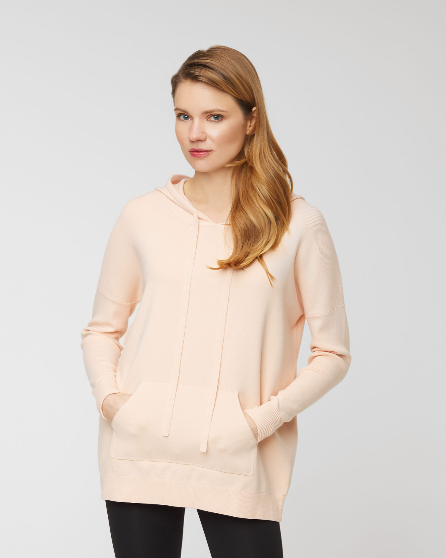 Sweat-shirt LIVE THE PROCESS OVERSIZED KNIT HOODIE