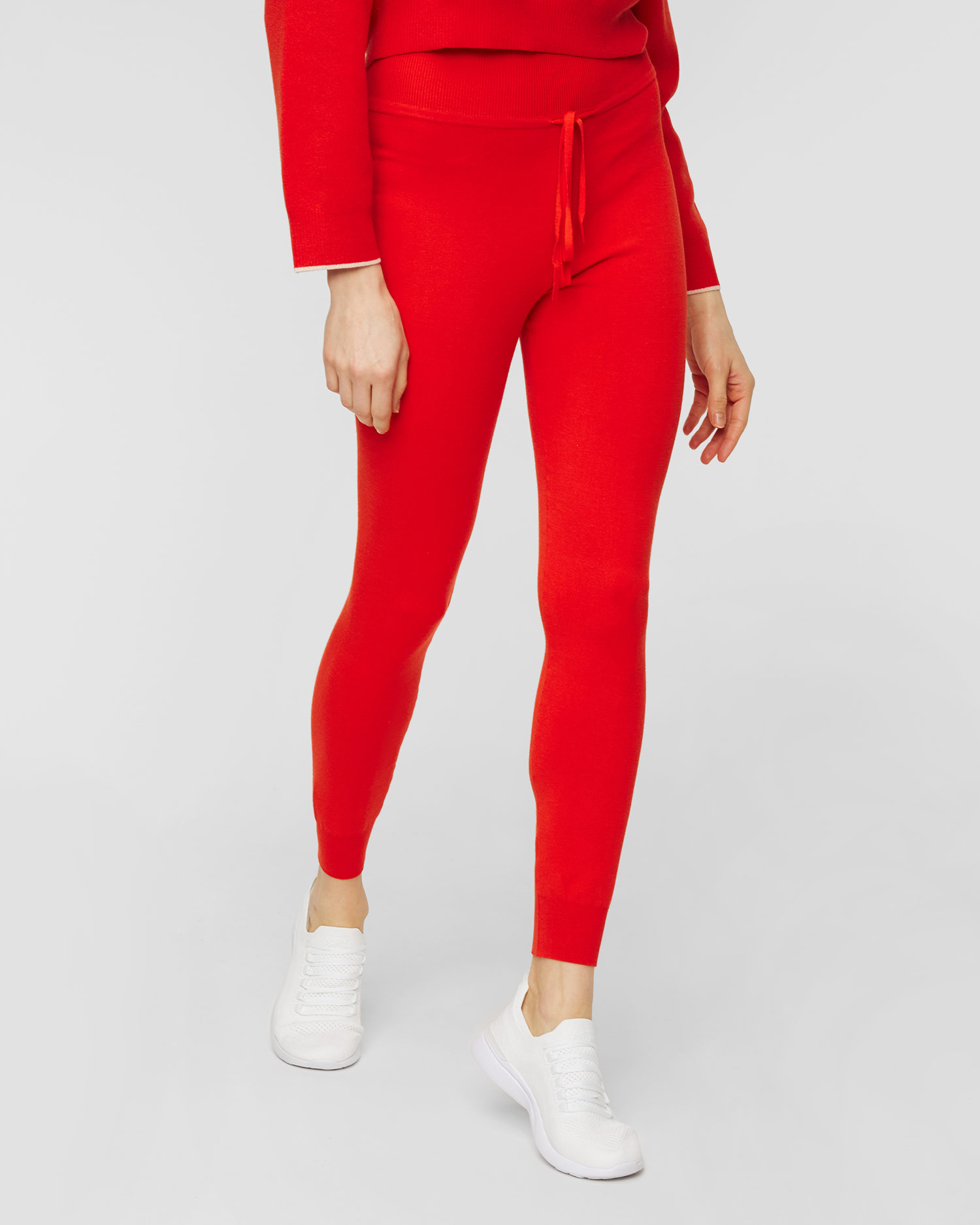 Nohavice LIVE THE PROCESS KNIT HIGH WAISTED PANT