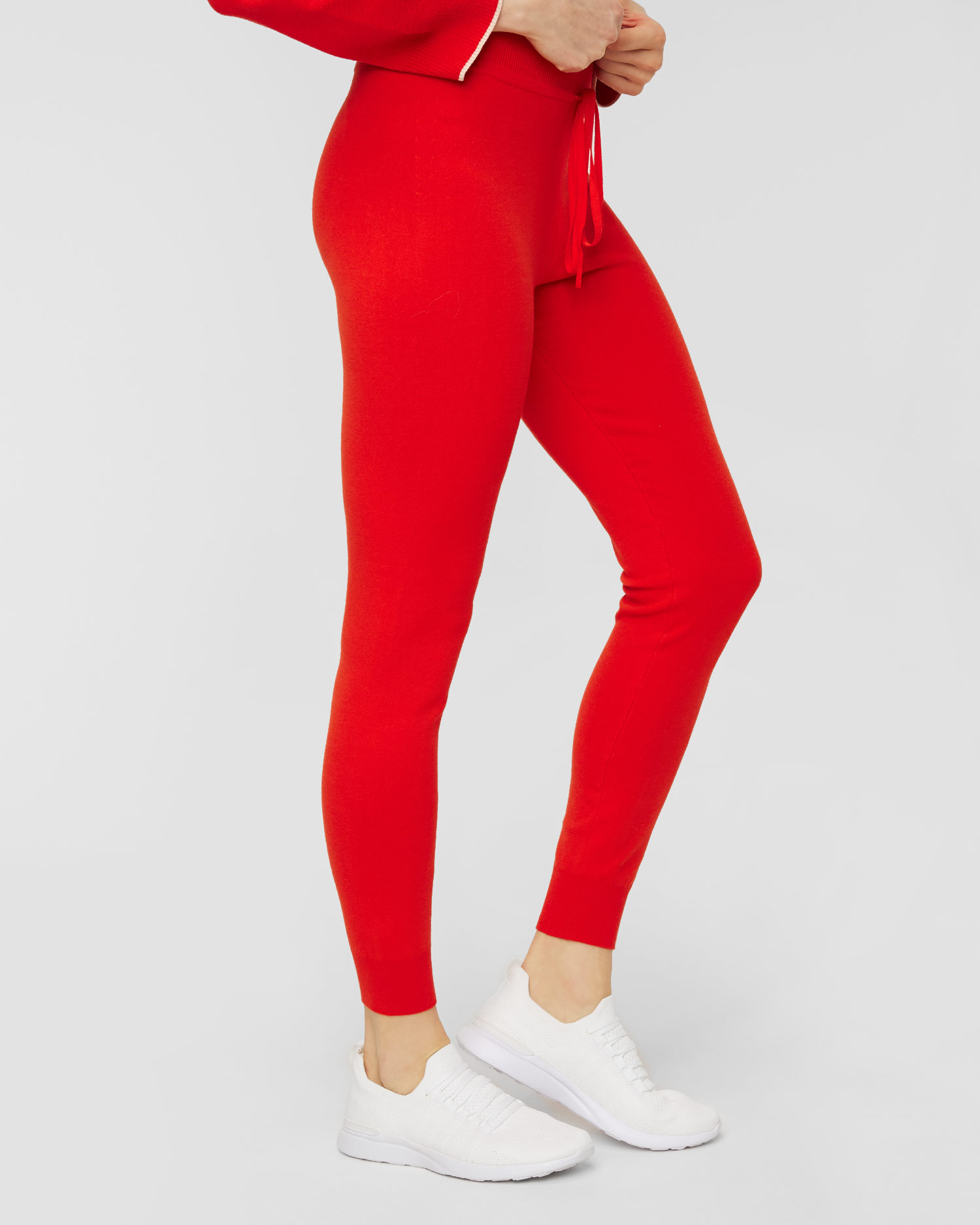 Nohavice LIVE THE PROCESS KNIT HIGH WAISTED PANT