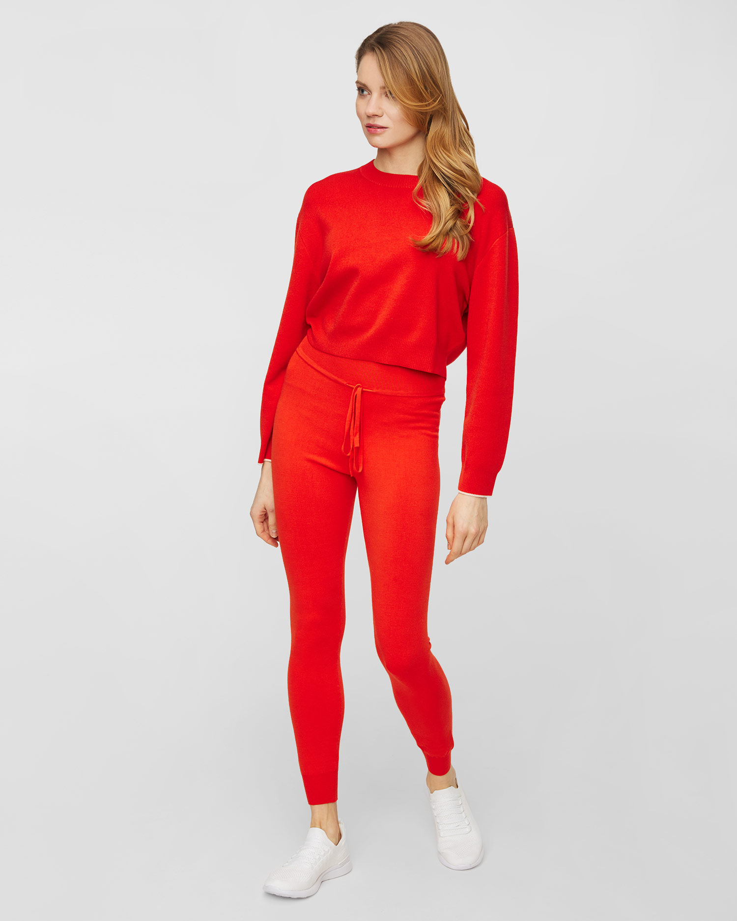 Nohavice LIVE THE PROCESS KNIT HIGH WAISTED PANT