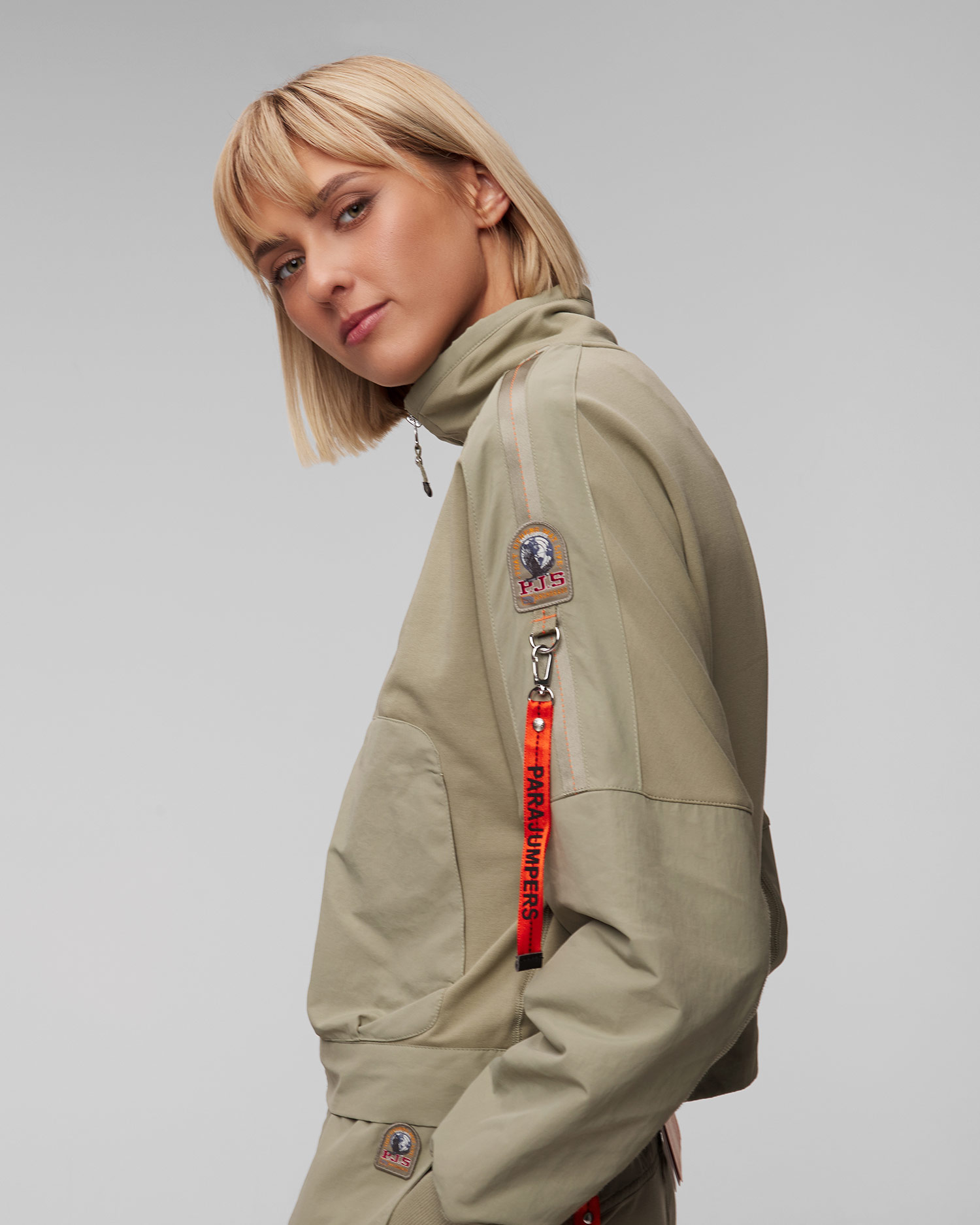 Sweat-shirt vert pour femmes Parajumpers Jadie
