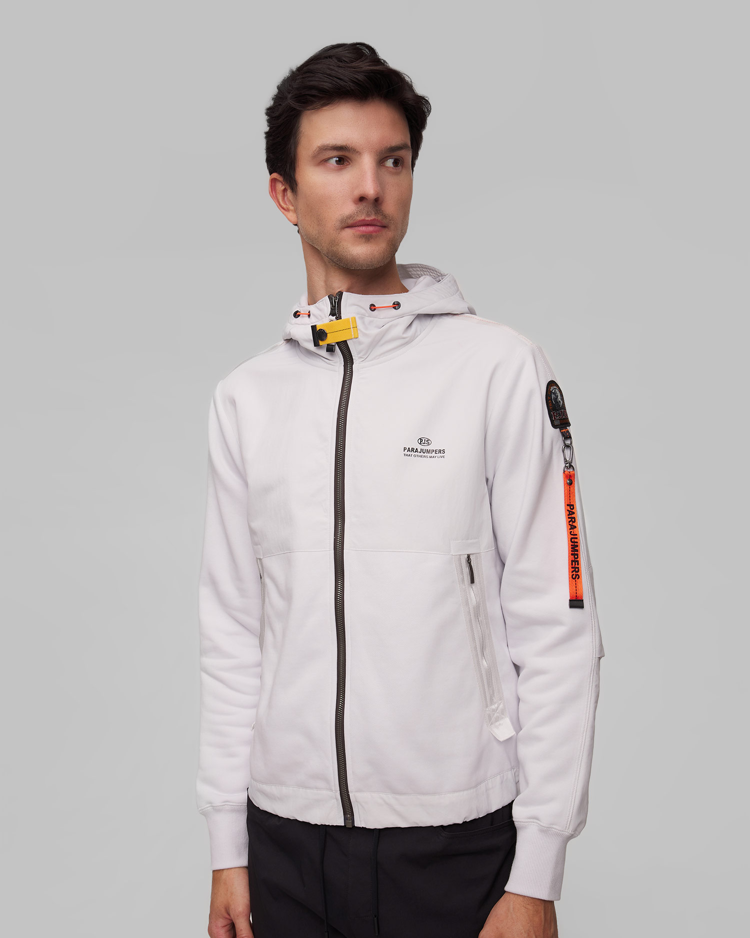 Parajumpers Trident Herren-Sweatshirt in Weiß