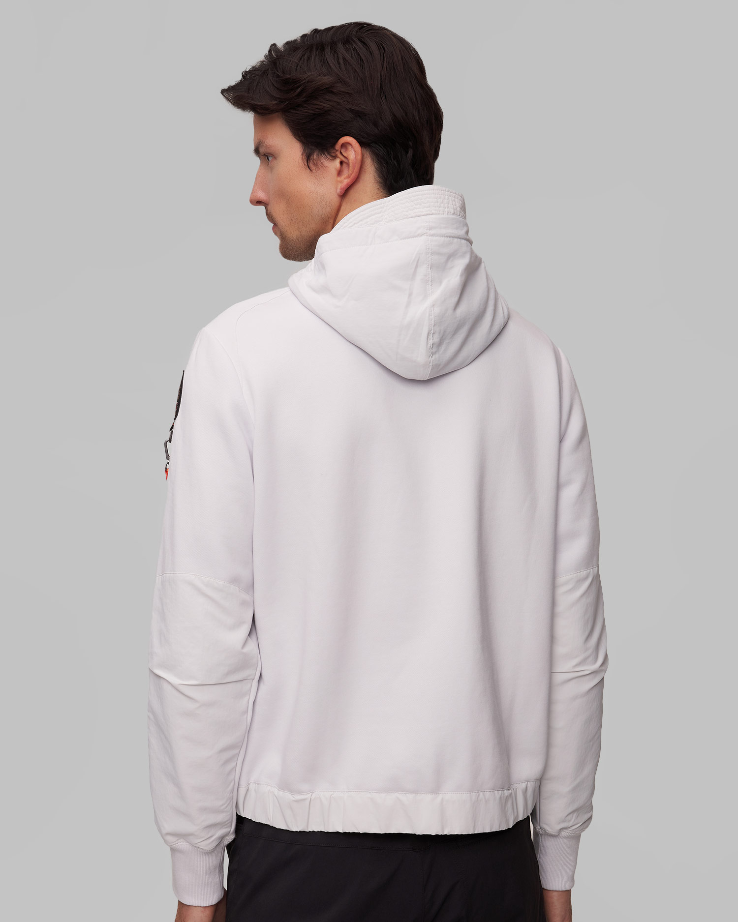 Men’s white sweatshirt Parajumpers Trident