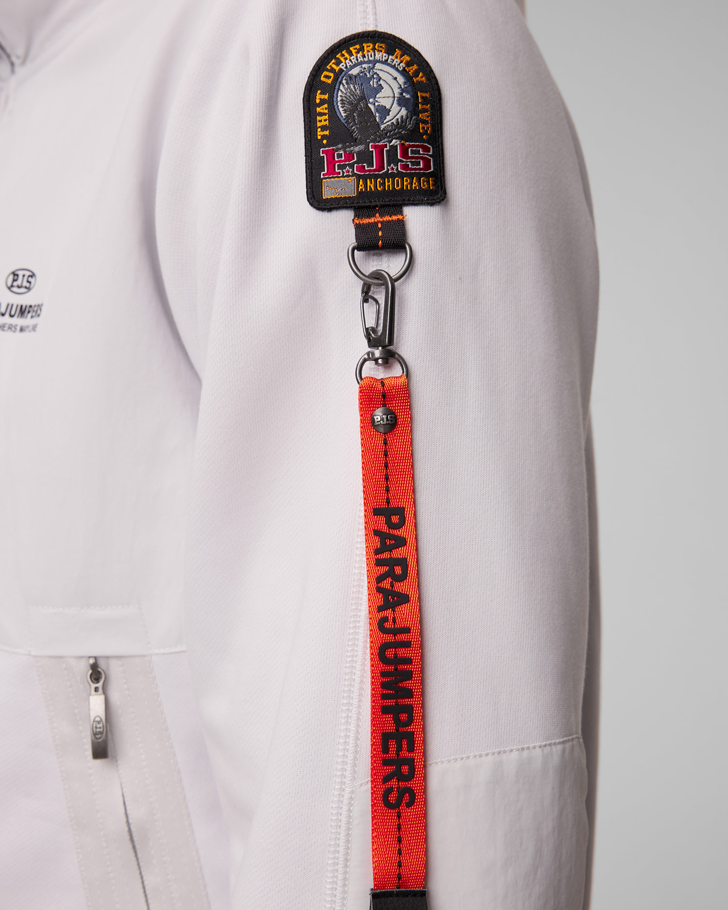 Men’s white sweatshirt Parajumpers Trident