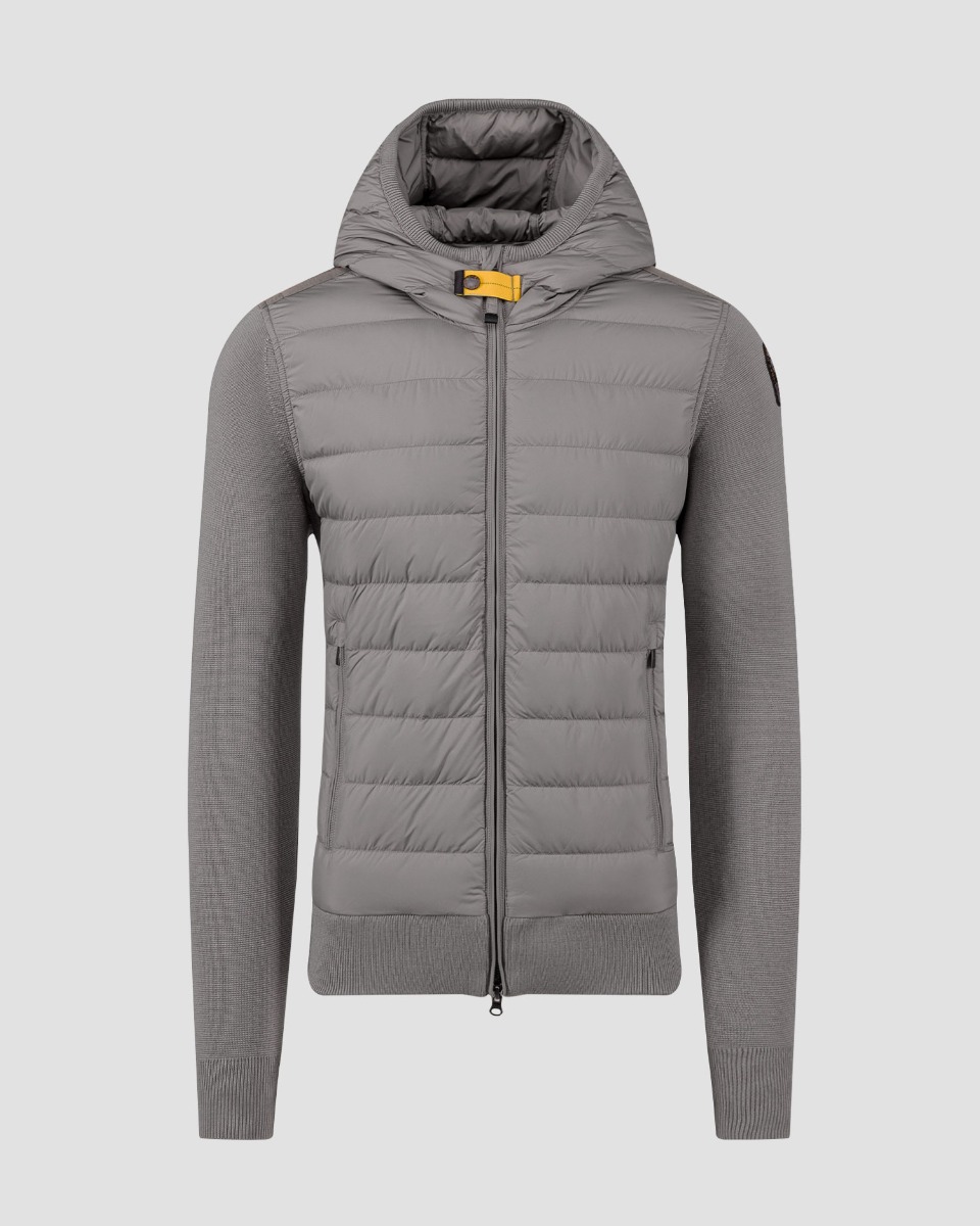 Men's grey hybrid jacket Parajumpers Illuga