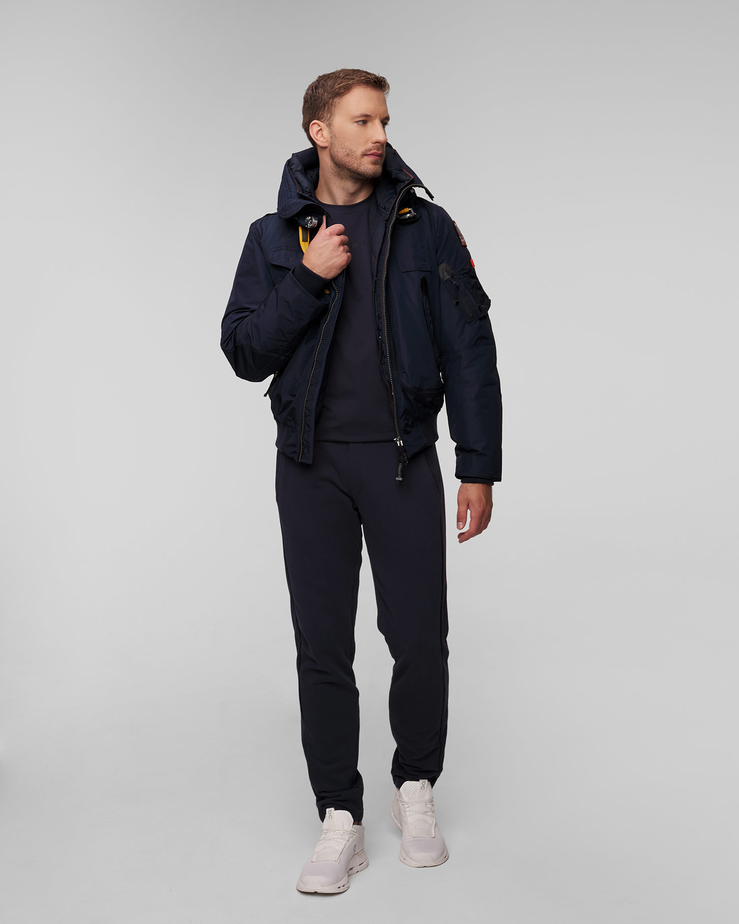 Granatowa kurtka męska Parajumpers Gobi