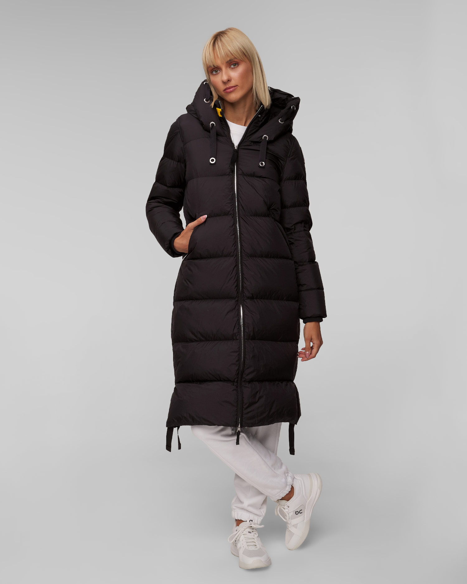 Women's black down coat Parajumpers Panda