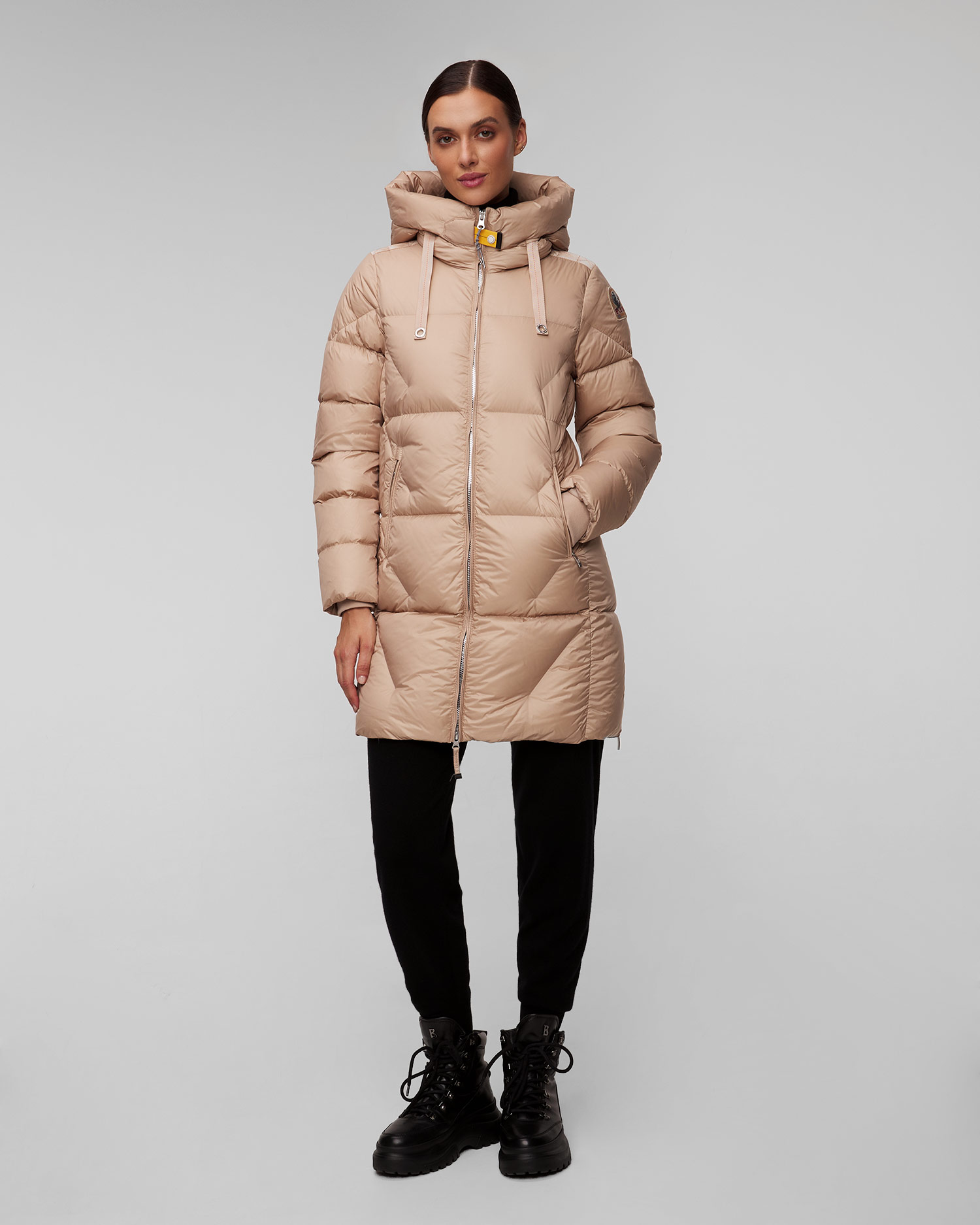 Women's beige down jacket Parajumpers Janet