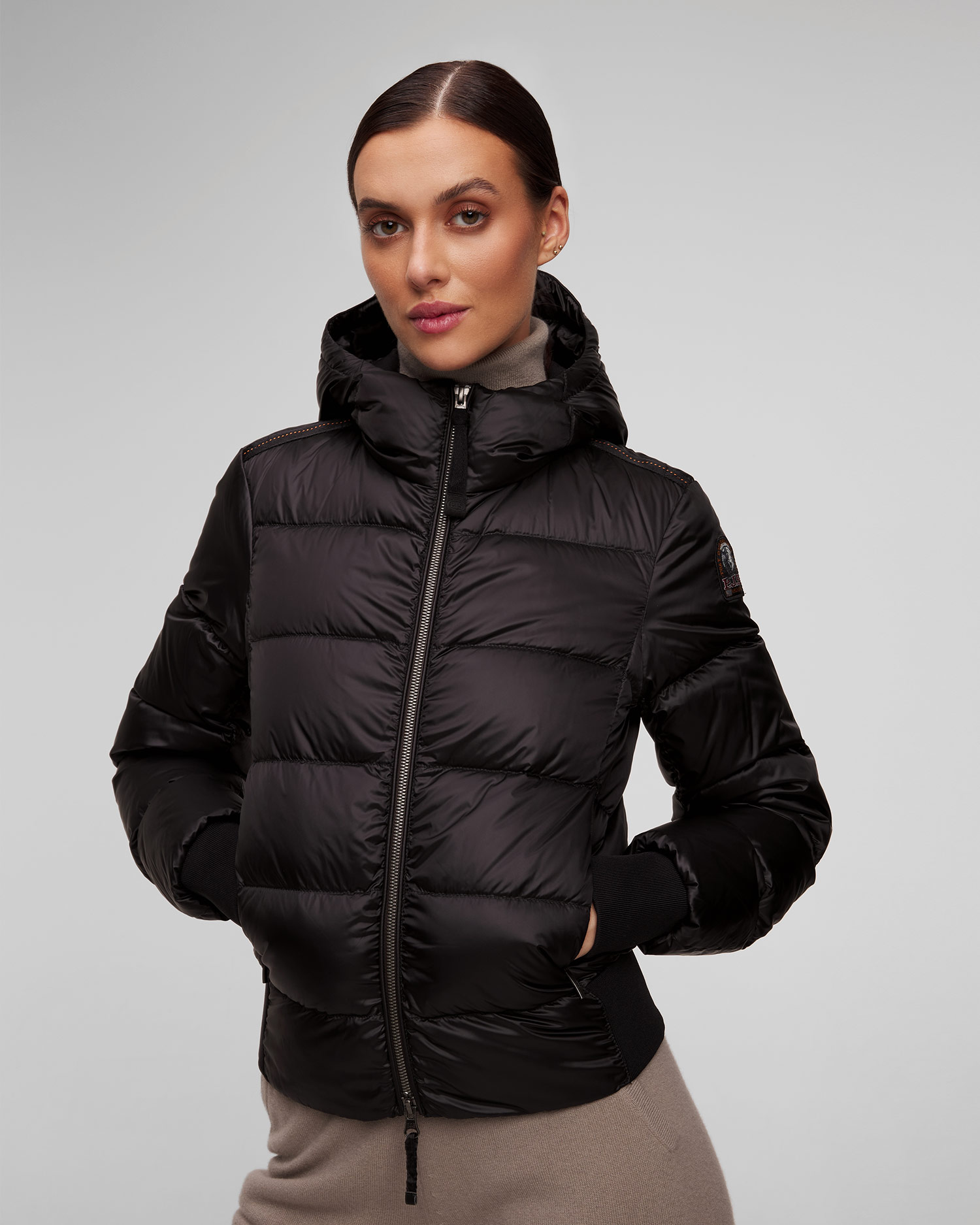 Women's black down jacket Parajumpers Mariah