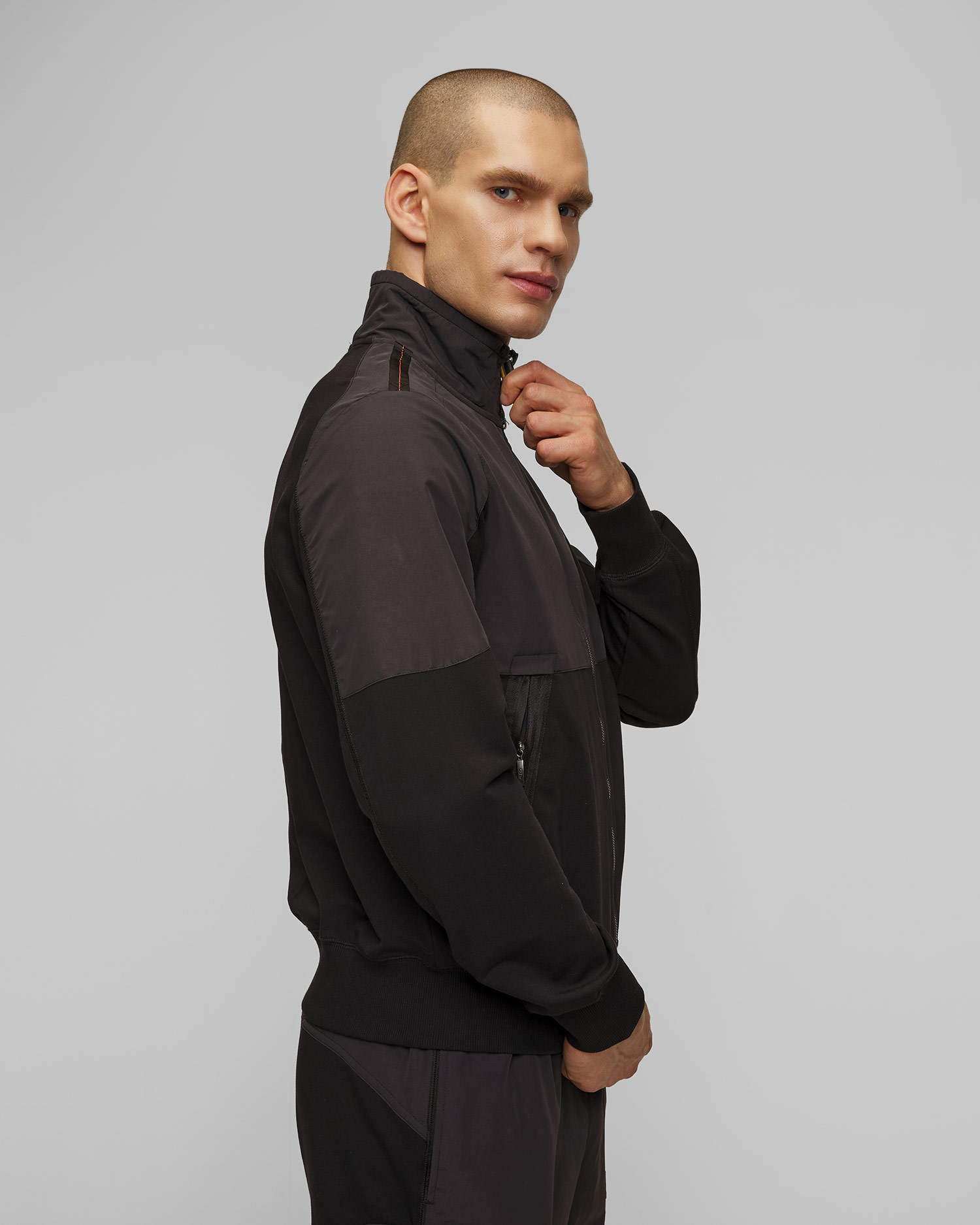 Černá pánská bundomikina Parajumpers Jango