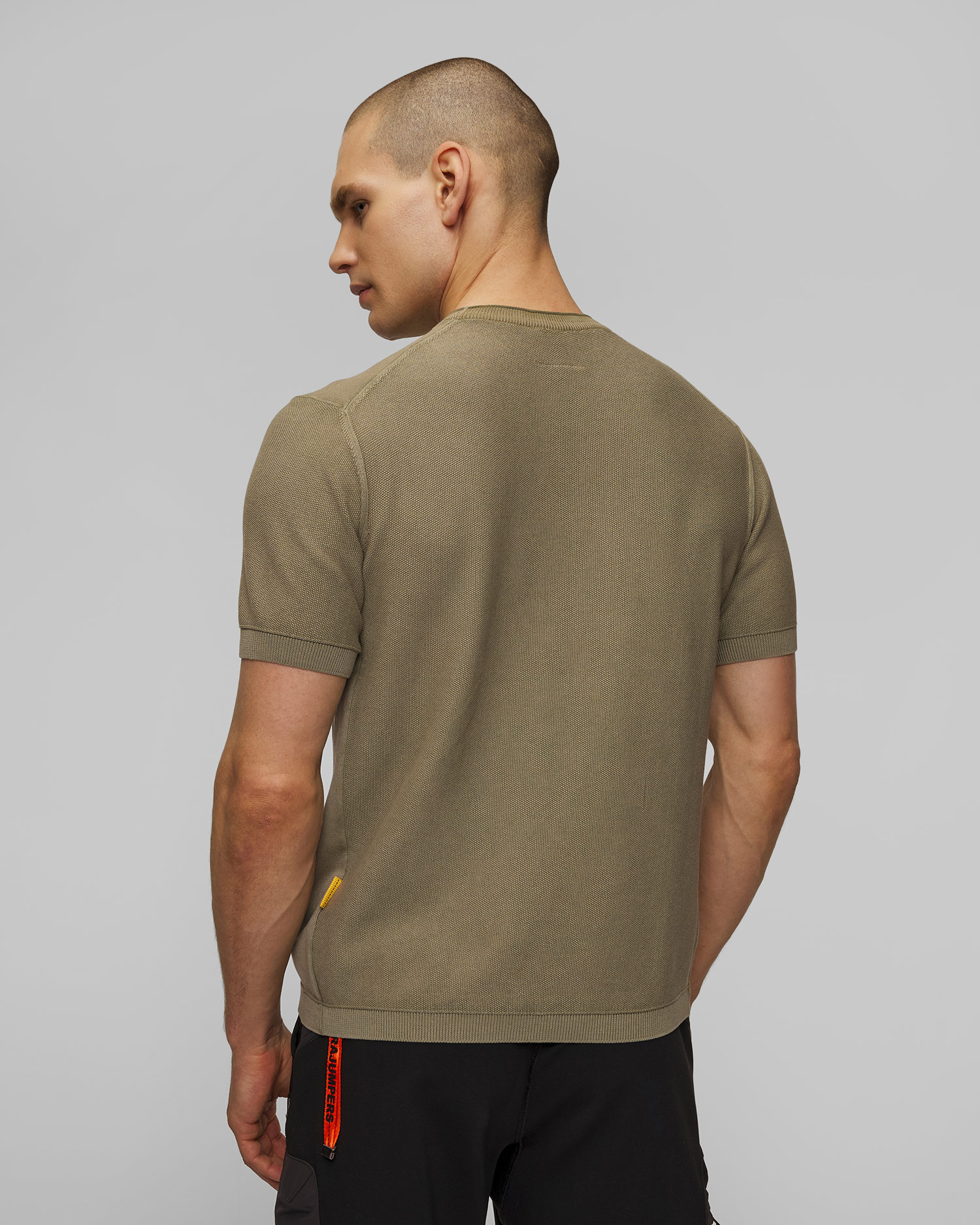 Zielony T-shirt męski Parajumpers Cyril