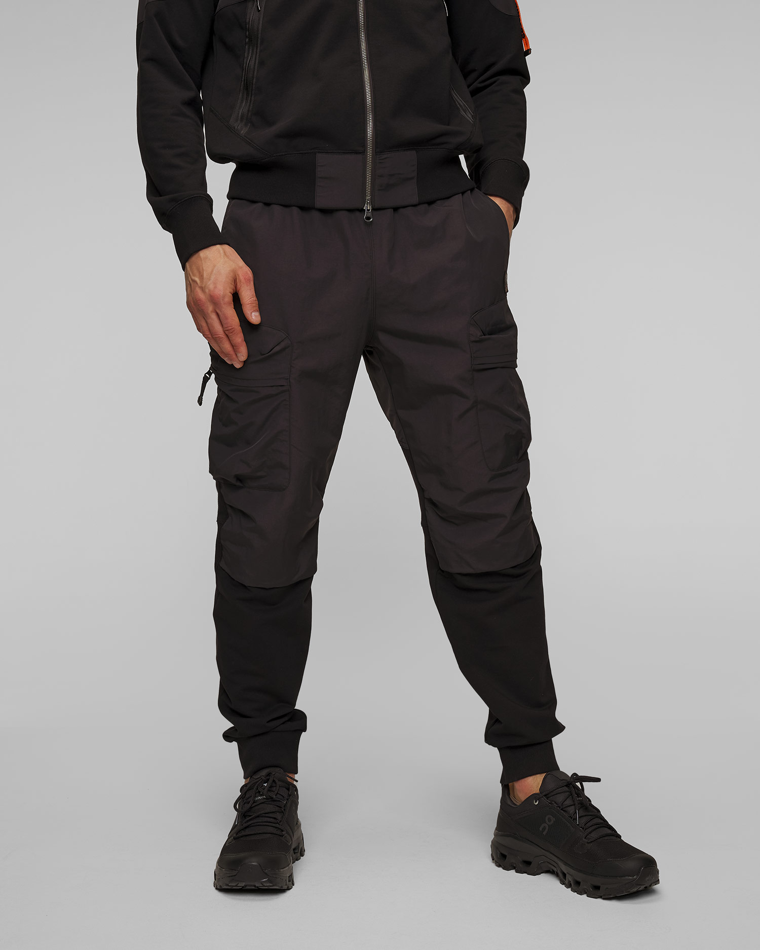 Černé pánské kalhoty Parajumpers Osage