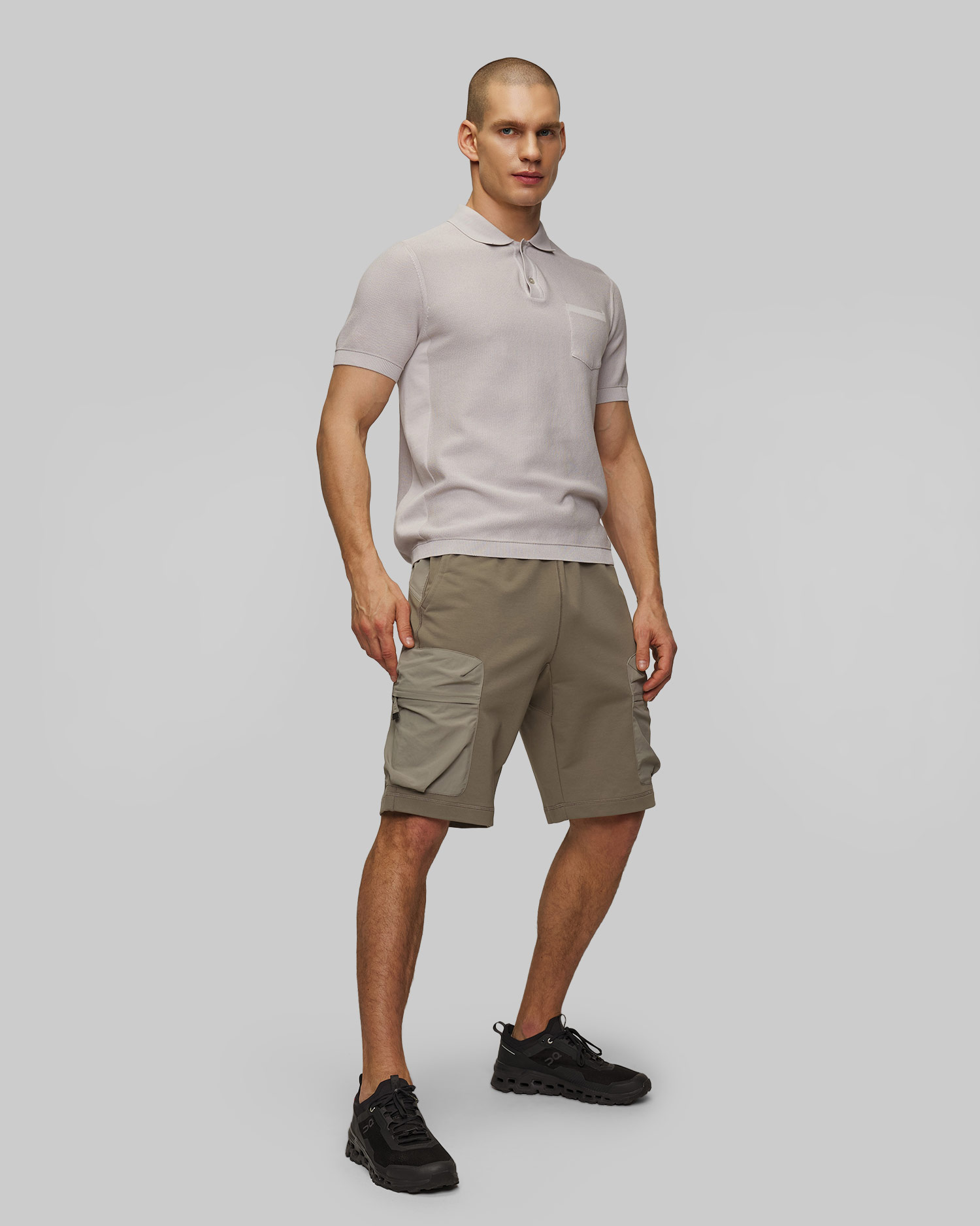 Short verdi sportivi da uomo Parajumpers Irvine