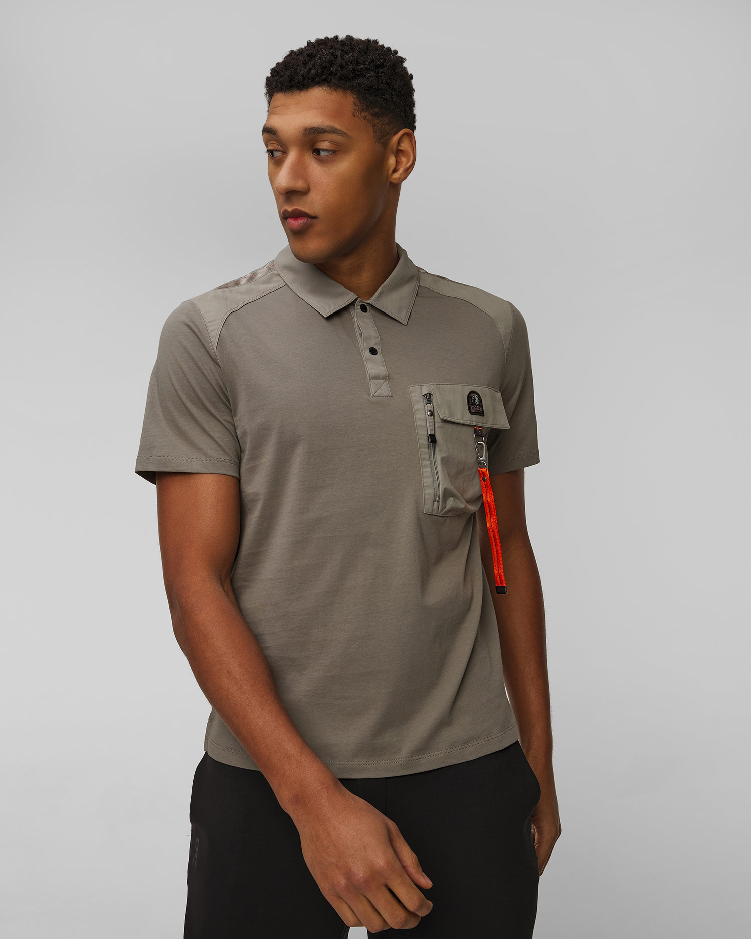 Polo verde pentru bărbați Parajumpers Rescue