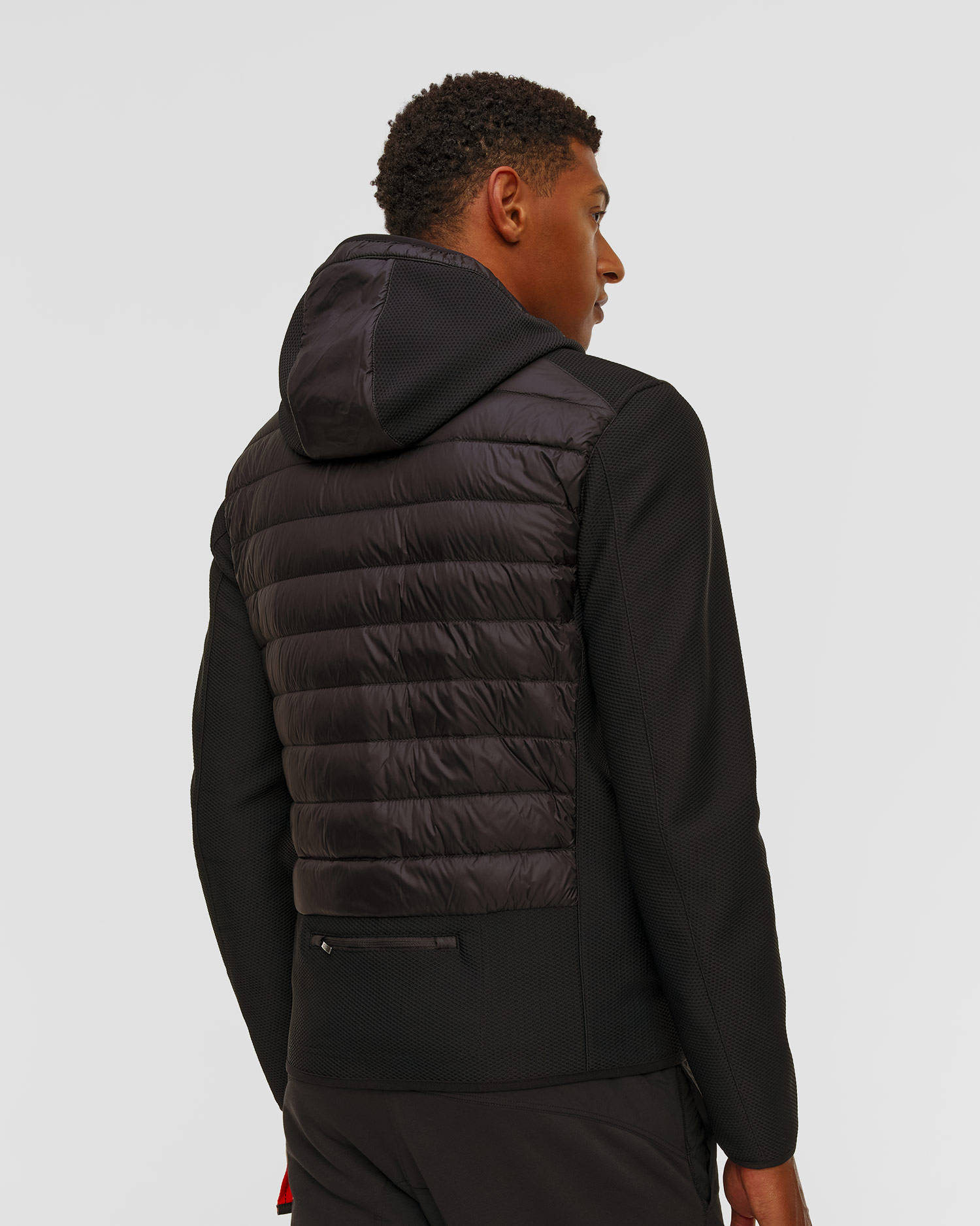 Parajumpers Nolan Hybrid-Daunenjacke für Herren in Schwarz
