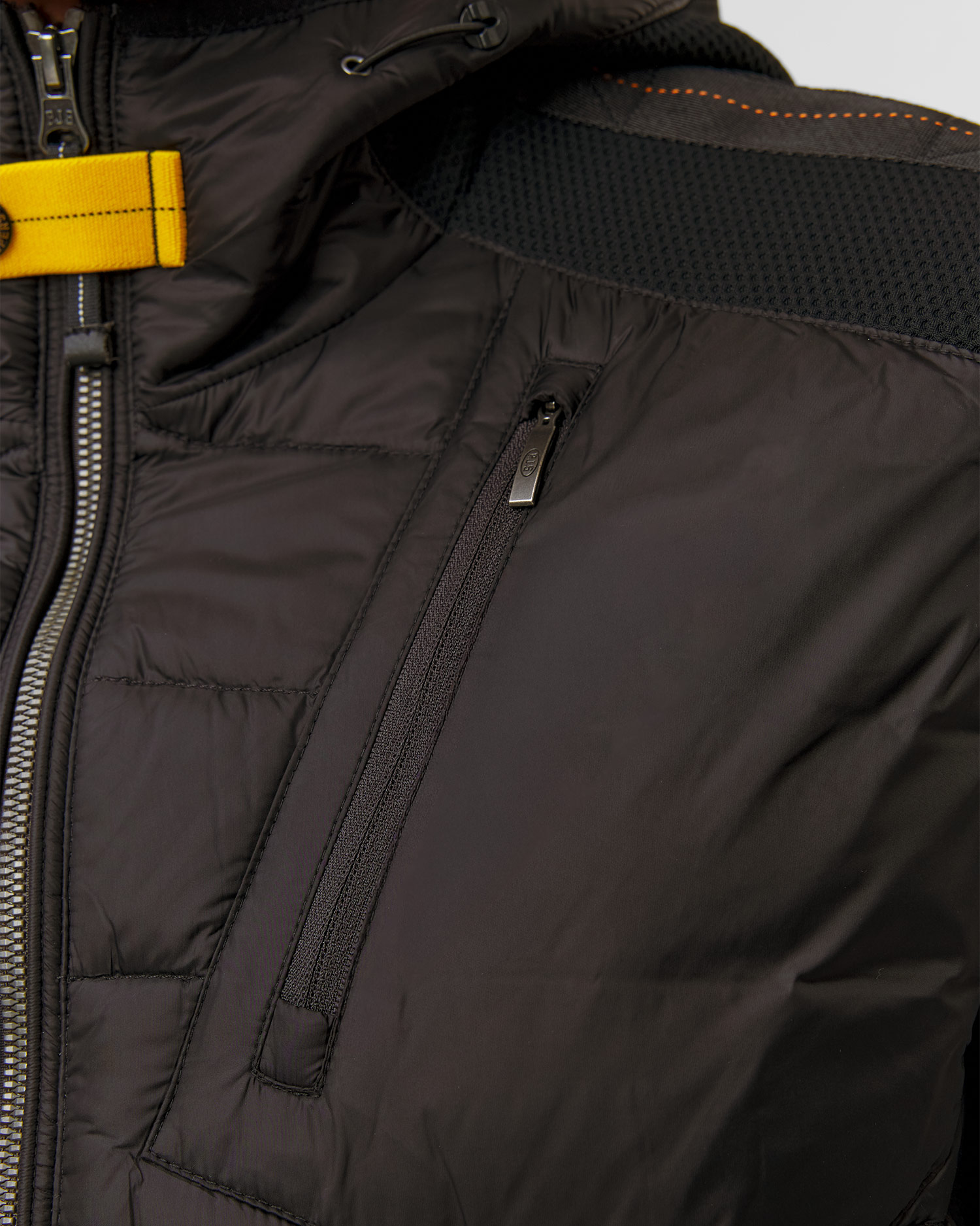 Parajumpers Nolan Hybrid-Daunenjacke für Herren in Schwarz
