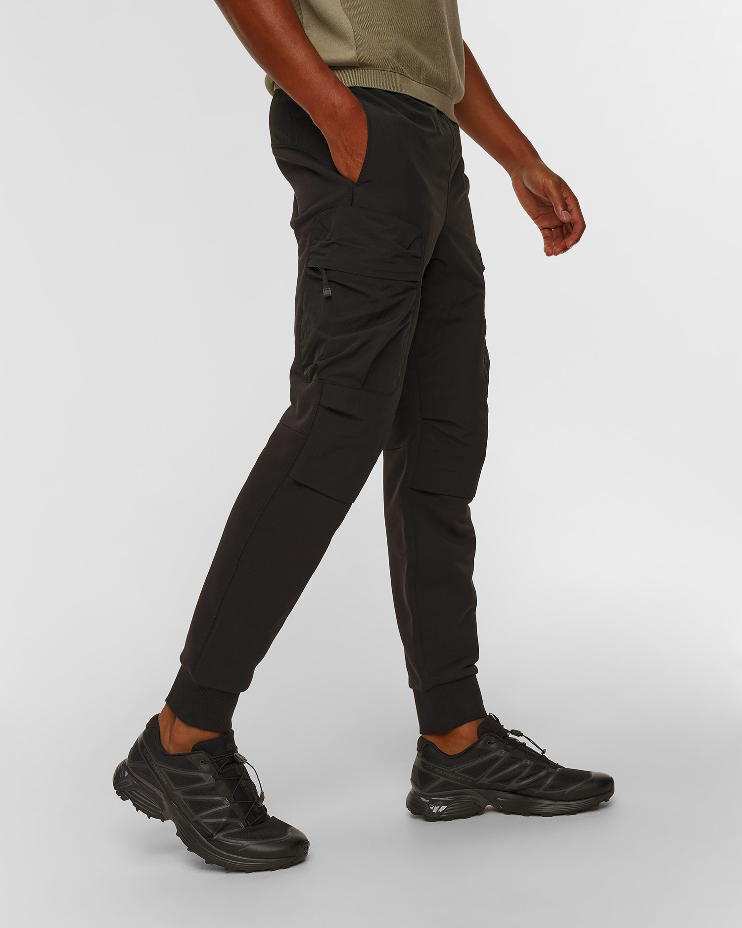 Pánske čierne kapsáčové nohavice Parajumpers Osage