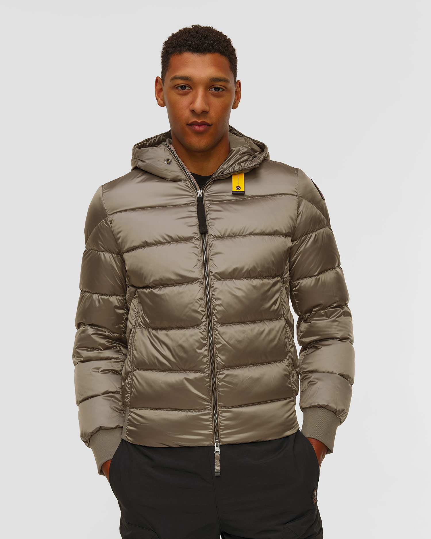 Piumino da uomo Parajumpers Pharrell, Colore/Disegno: Beżowy,Szary