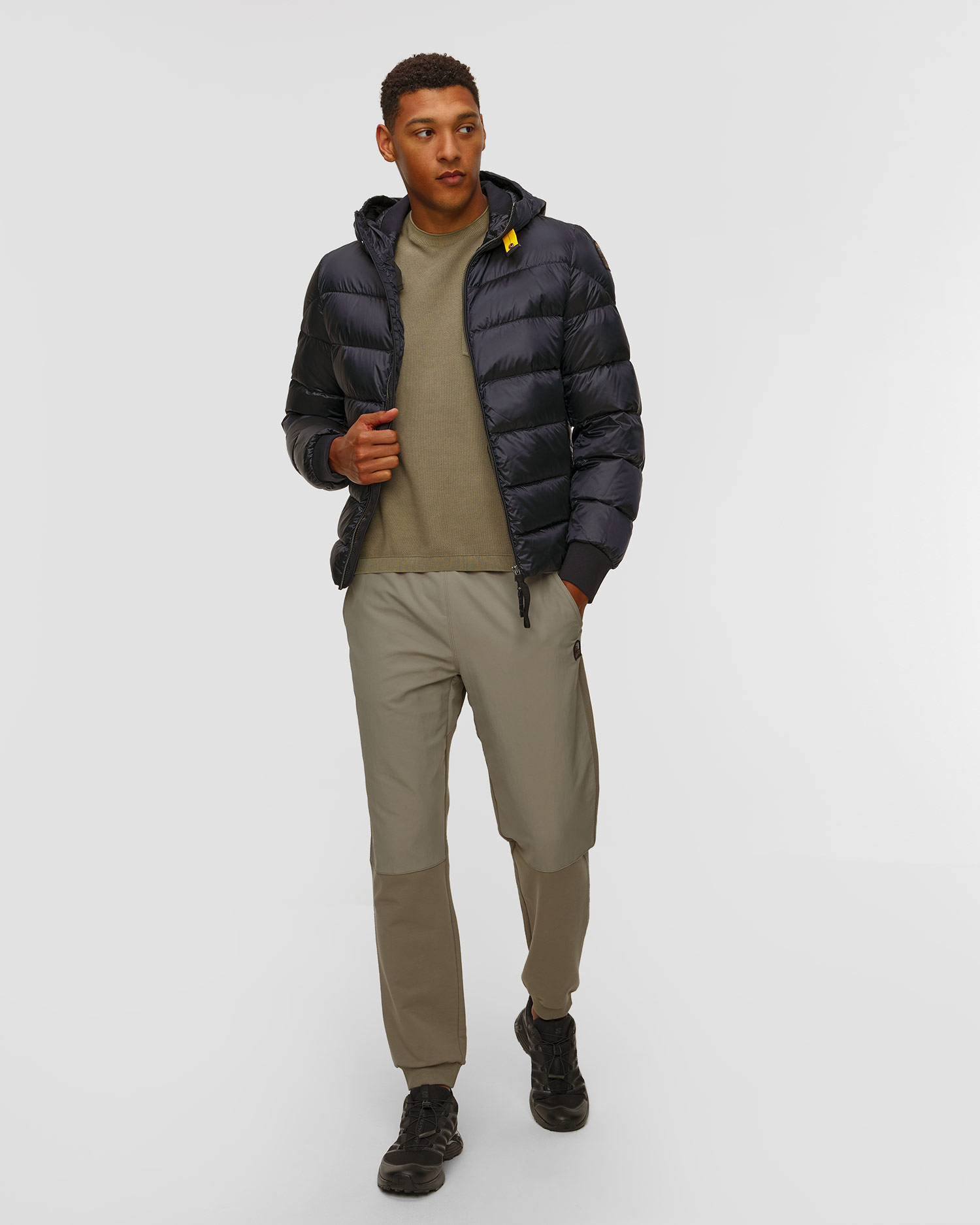 Doudoune bleu marine pour hommes Parajumpers Pharrell