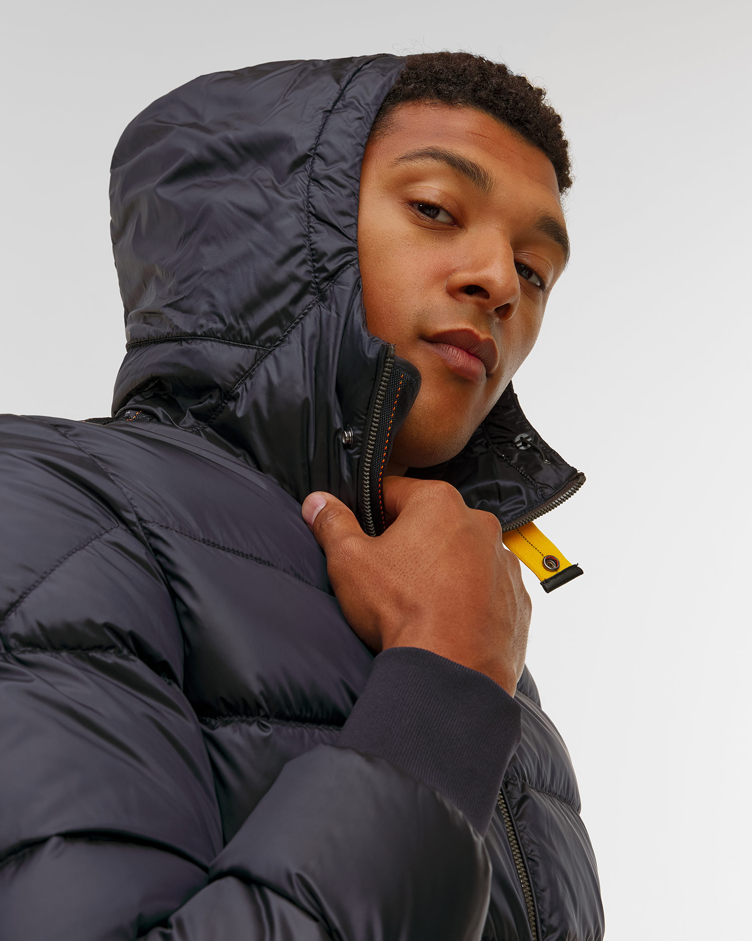 Piumino blu scuro da uomo Parajumpers Pharrell