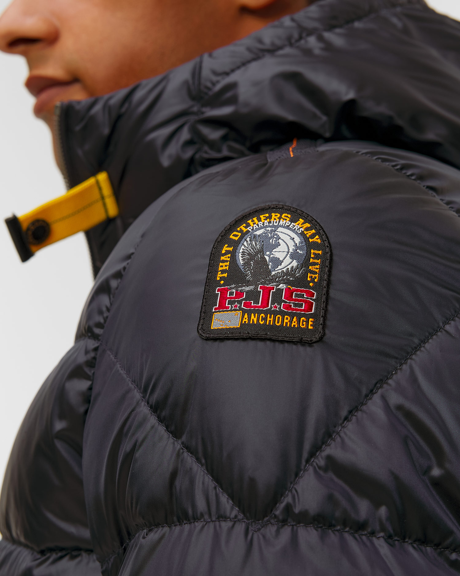 Piumino blu scuro da uomo Parajumpers Pharrell