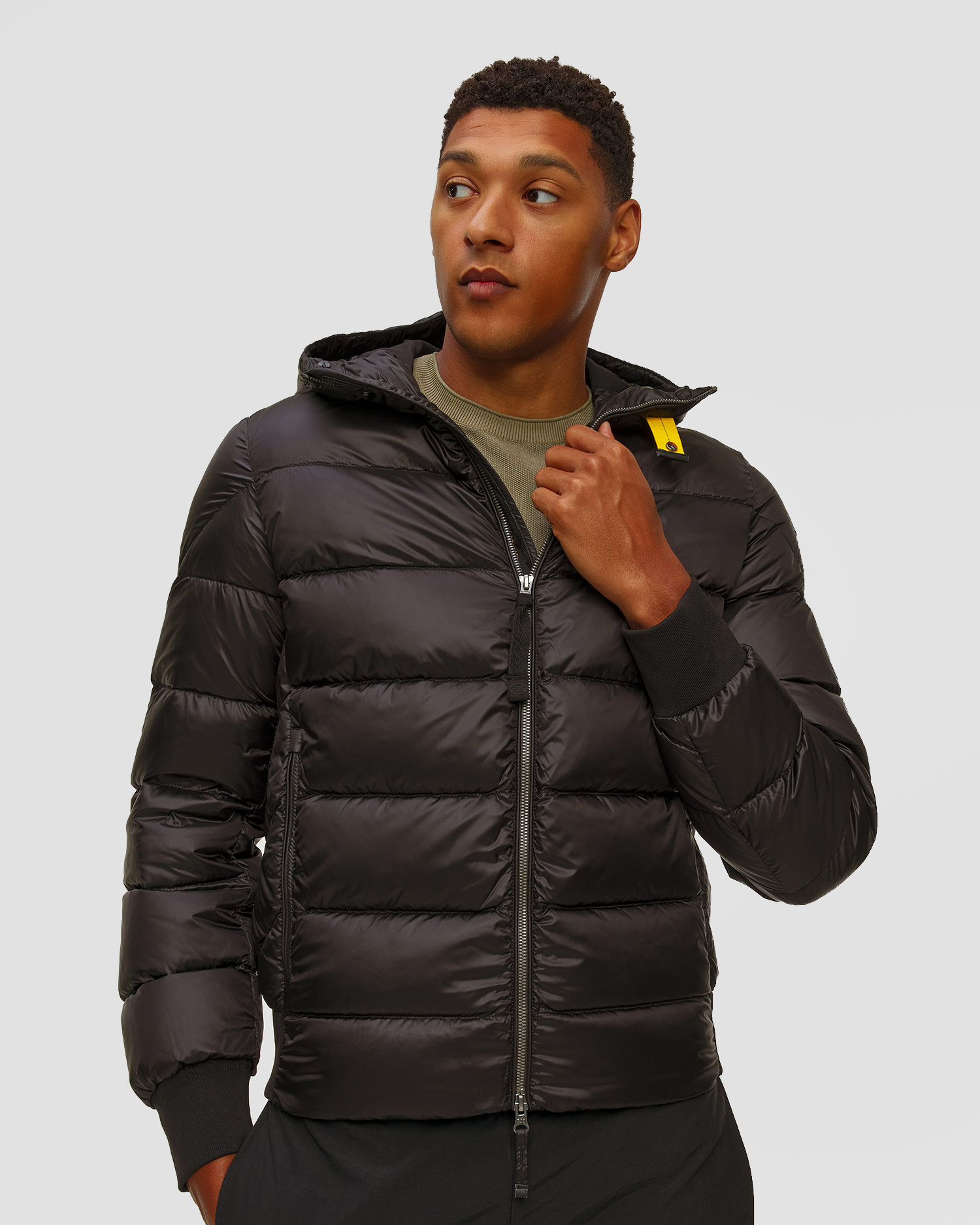 Piumino nero da uomo Parajumpers Pharrell