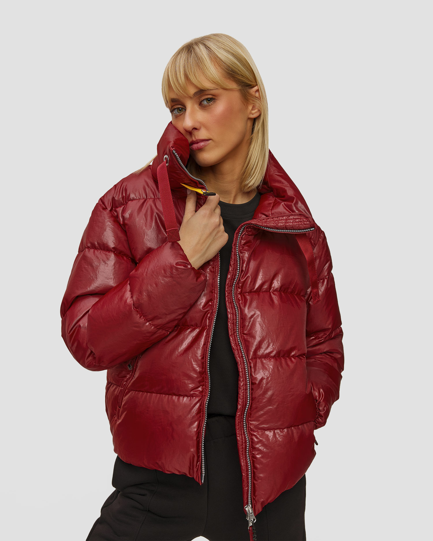 Doudoune rouge pour femmes Parajumpers Siberia