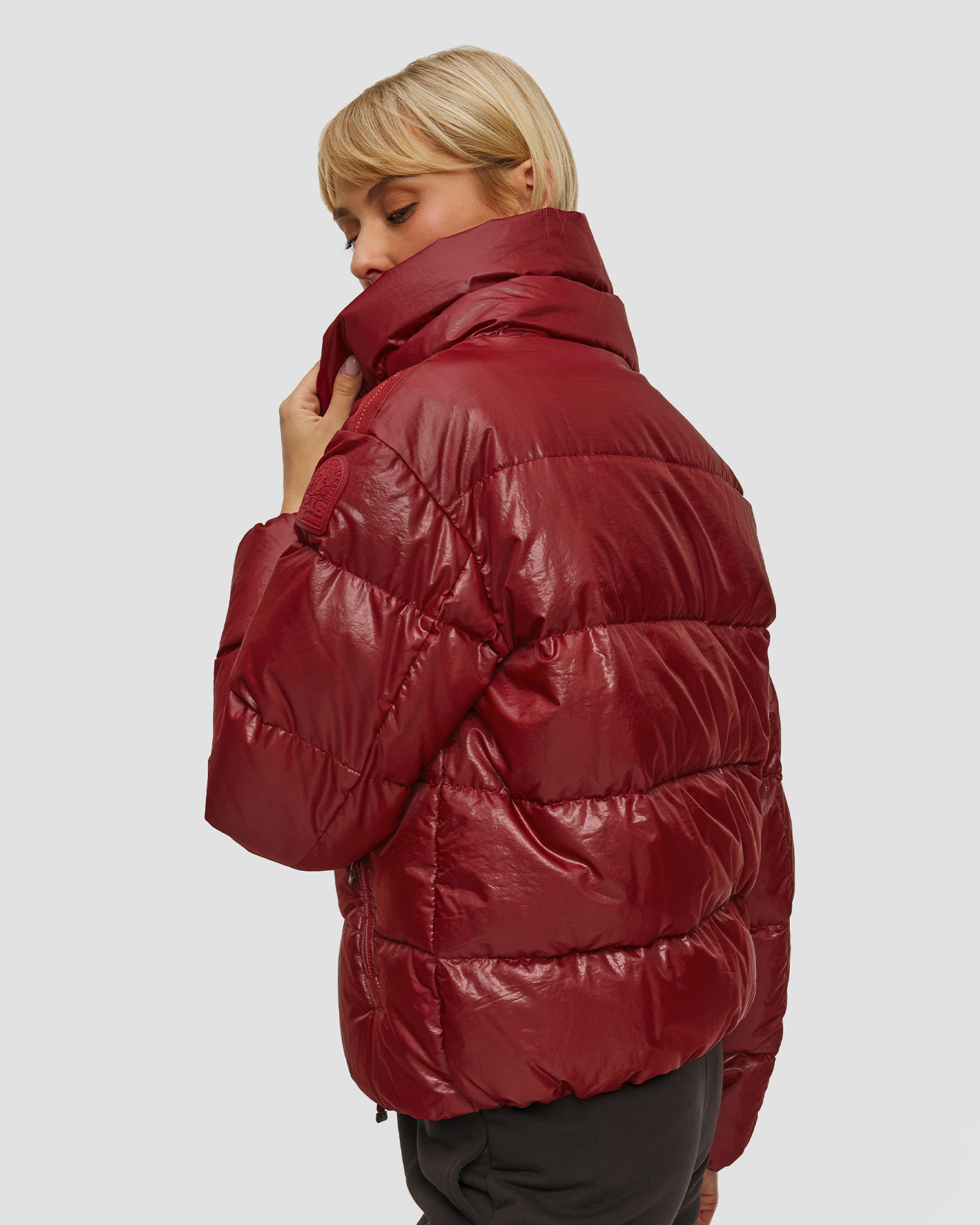 Czerwona kurtka puchowa damska Parajumpers Siberia