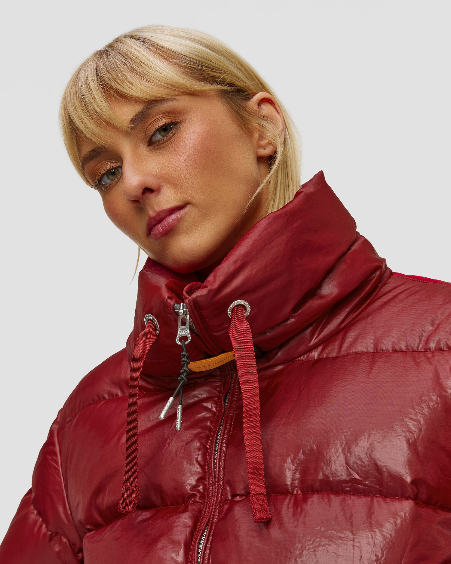 Czerwona kurtka puchowa damska Parajumpers Siberia