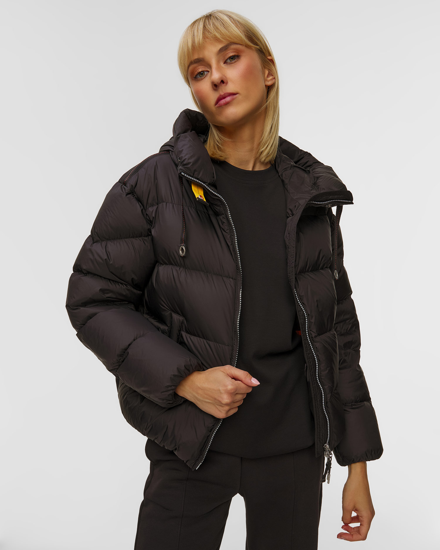 Doudoune noire pour femmes Parajumpers Tilly