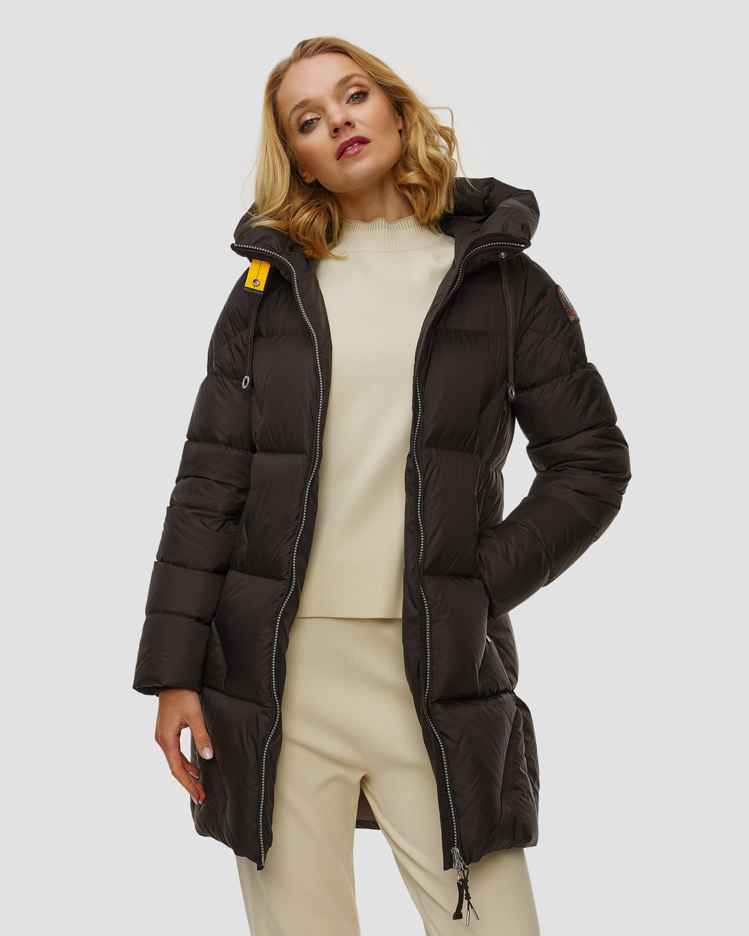 Doudoune noire pour femmes Parajumpers Janet 