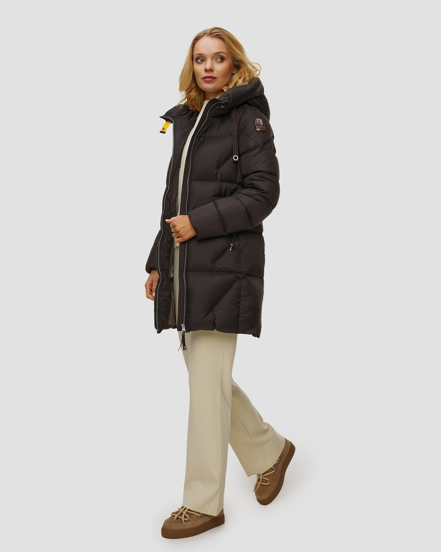 Doudoune noire pour femmes Parajumpers Janet 