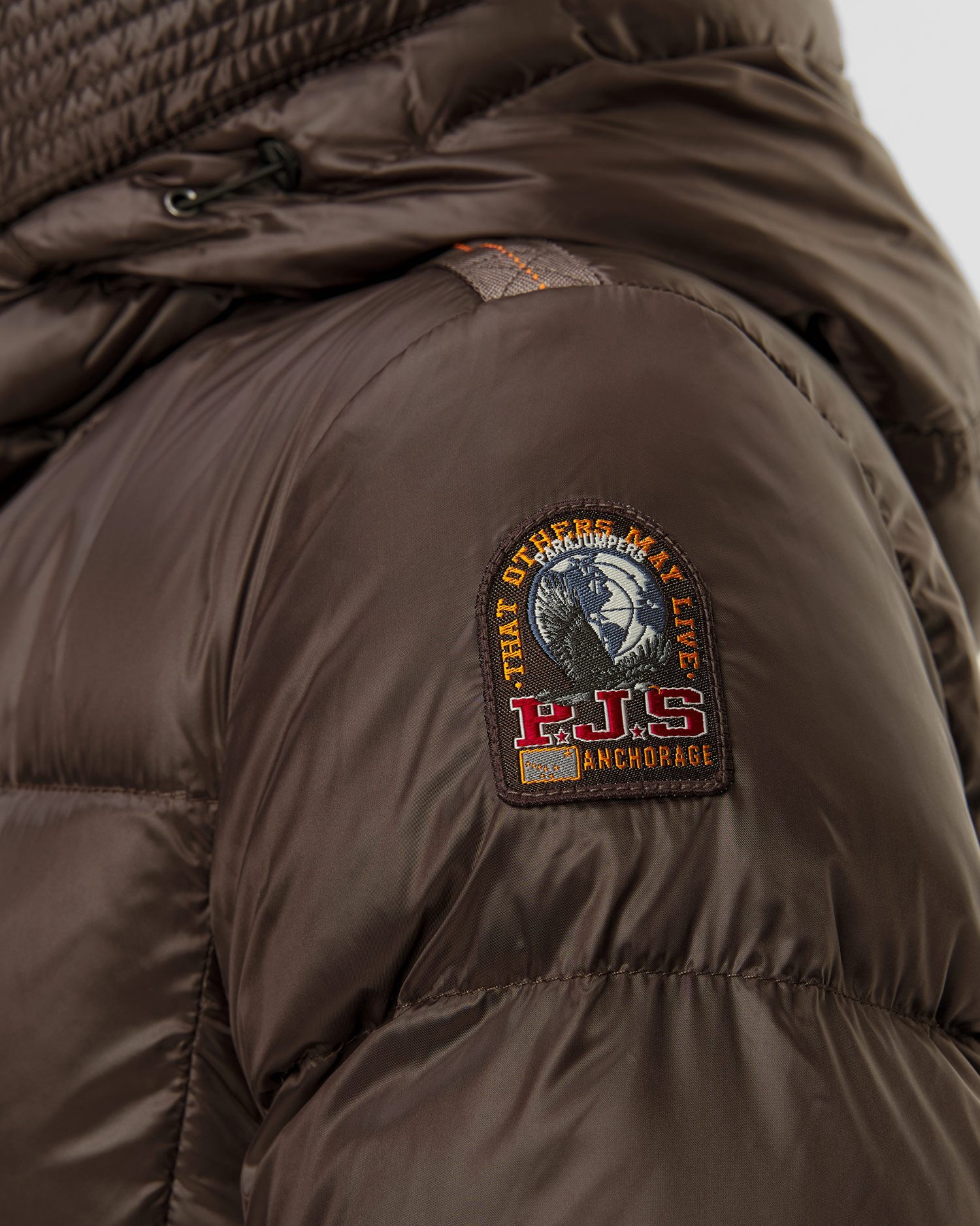 Geacă de puf maro pentru femei Parajumpers Marion