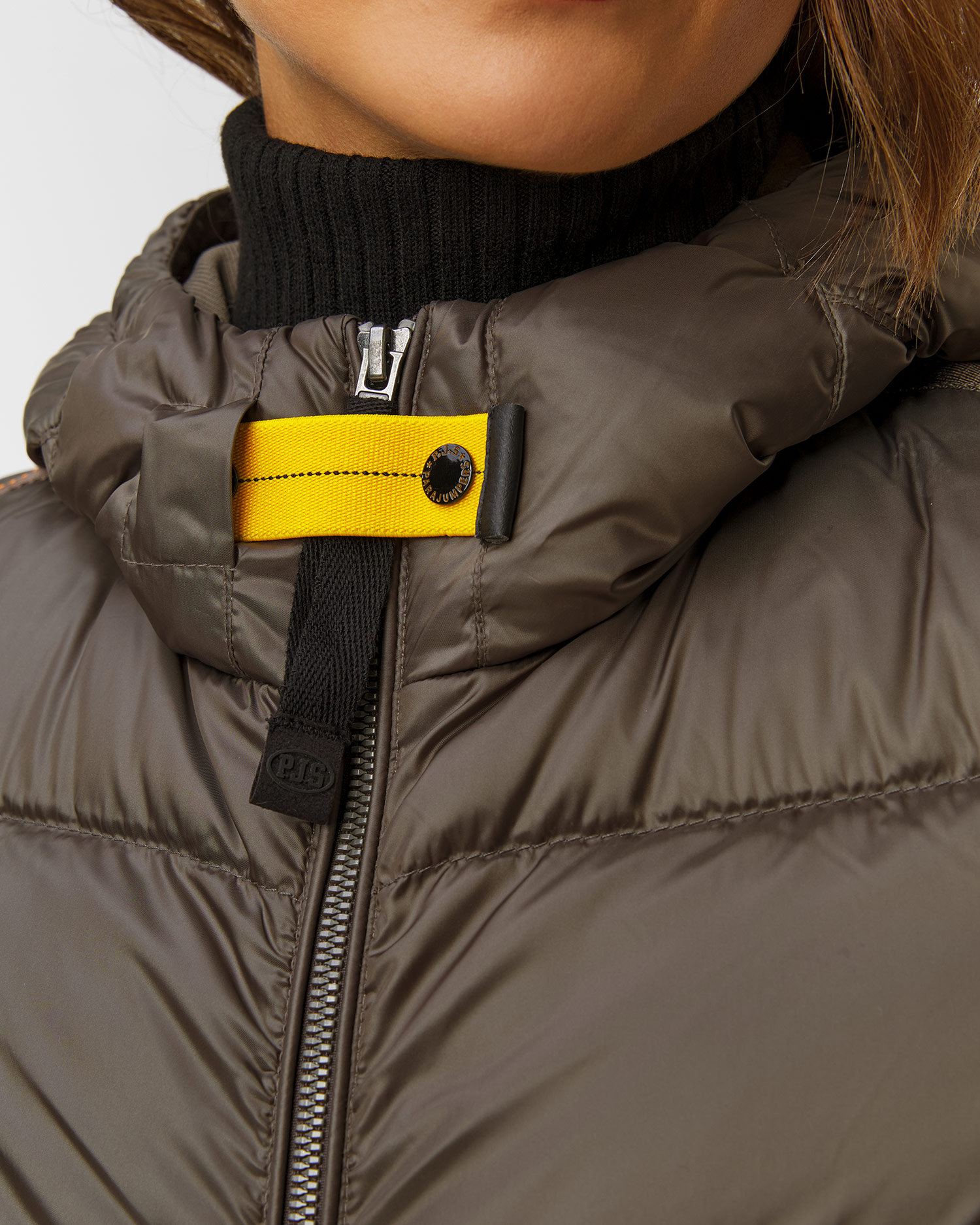 Oliwkowa kurtka puchowa damska Parajumpers Mariah