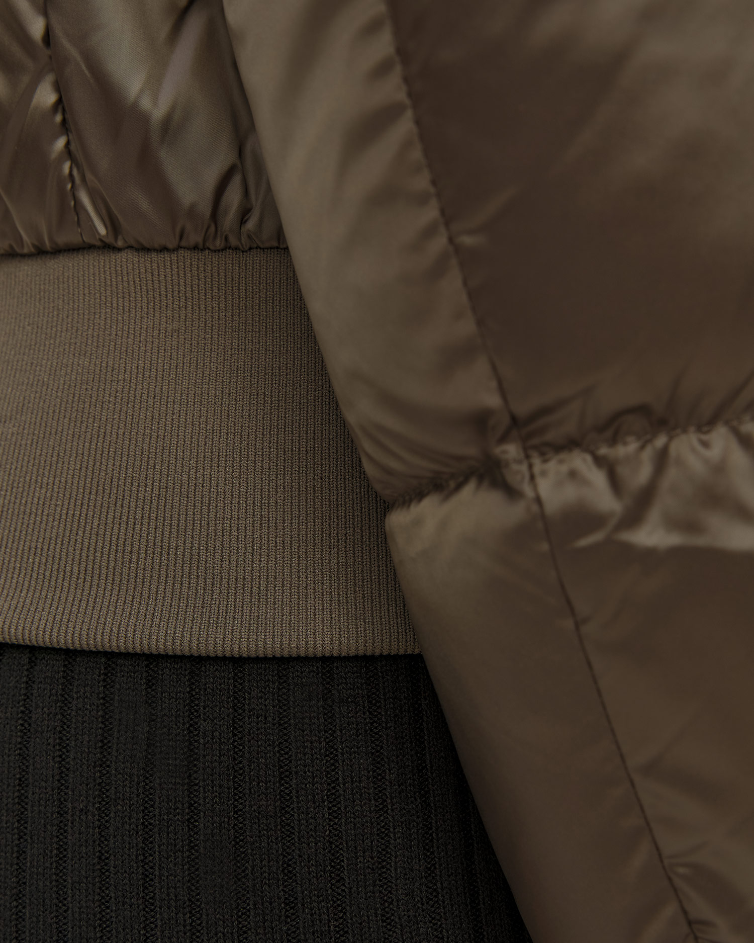 Oliwkowa kurtka puchowa damska Parajumpers Mariah
