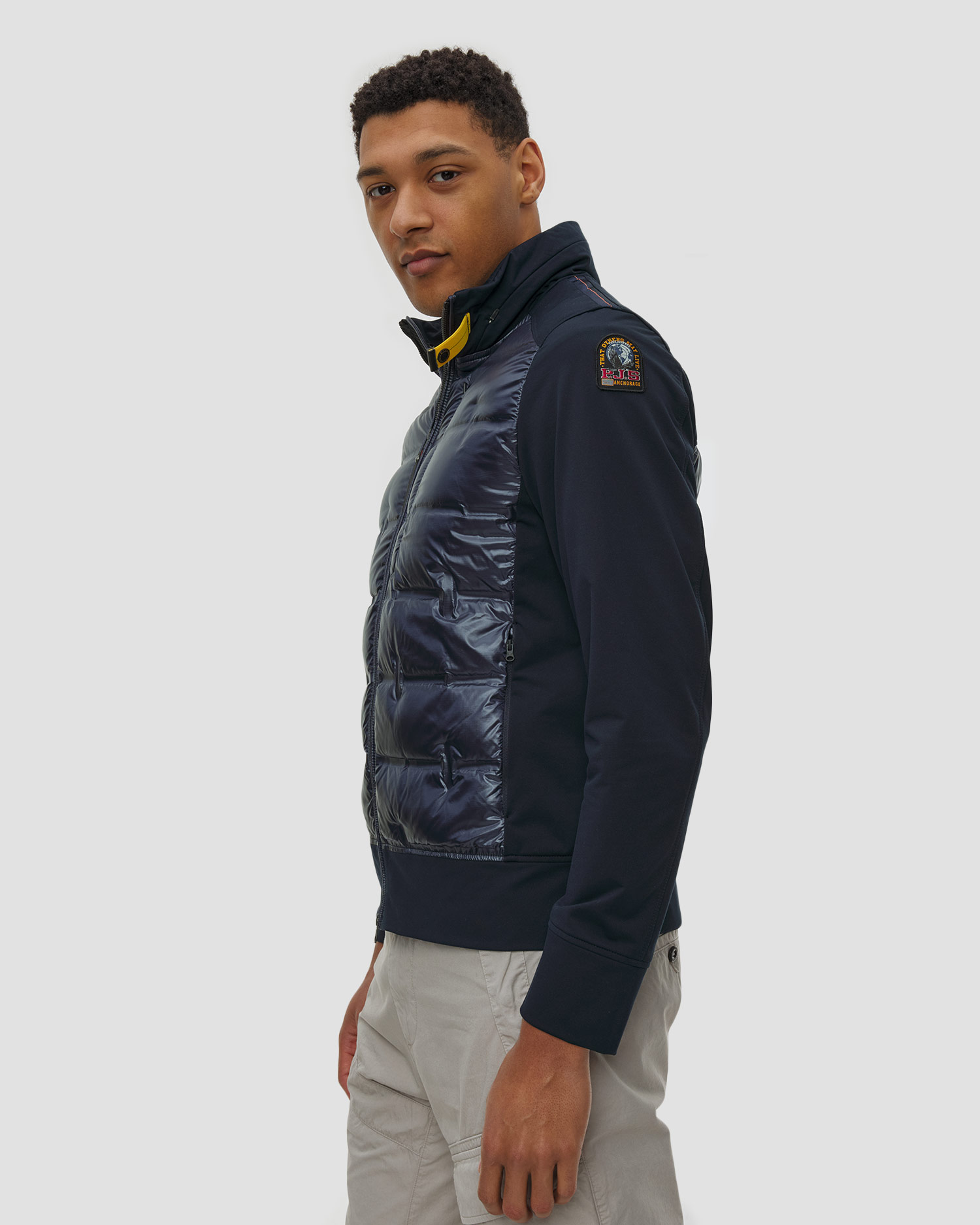 Tmavě modrá pánská péřová bunda Parajumpers Matty