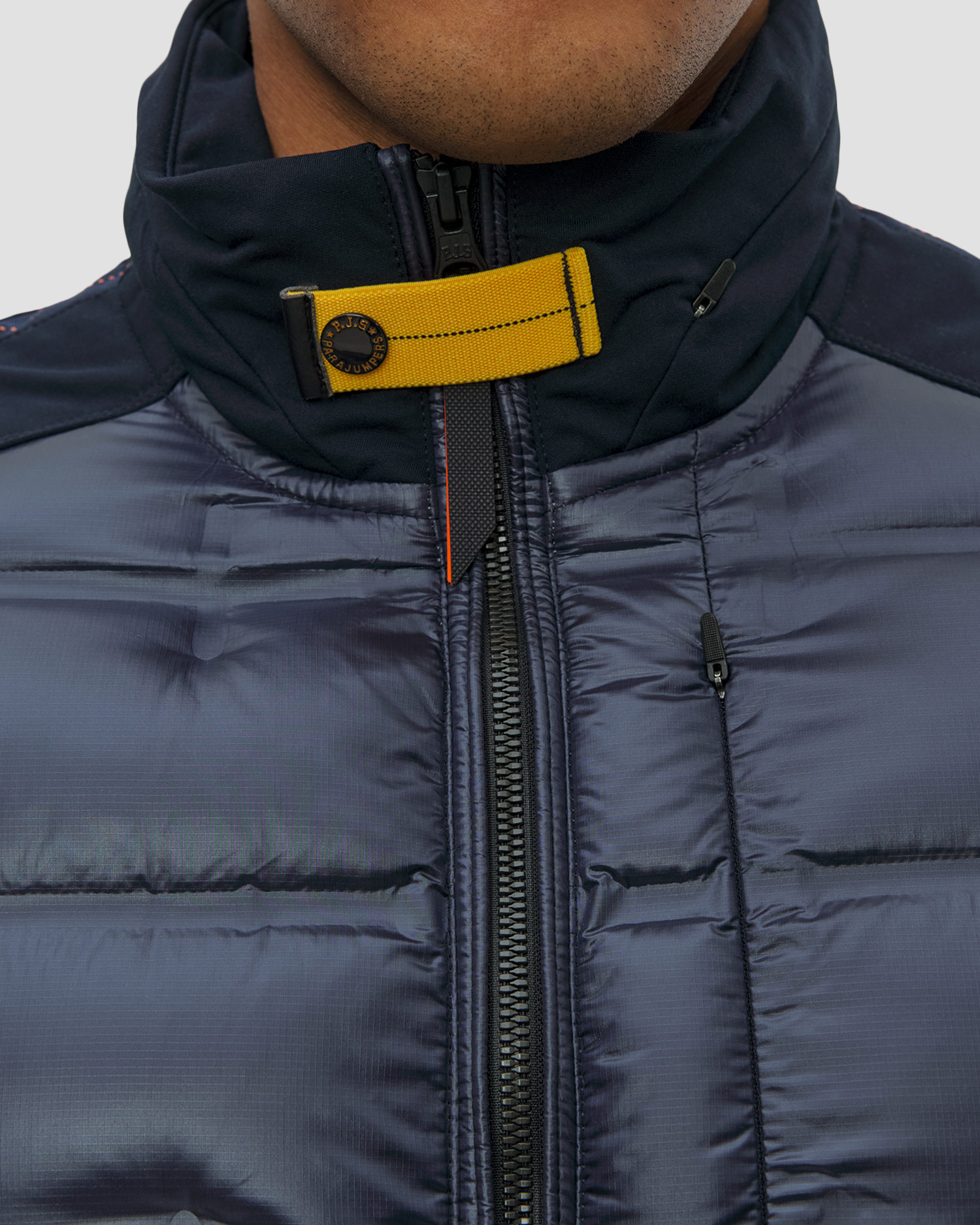 Tmavě modrá pánská péřová bunda Parajumpers Matty