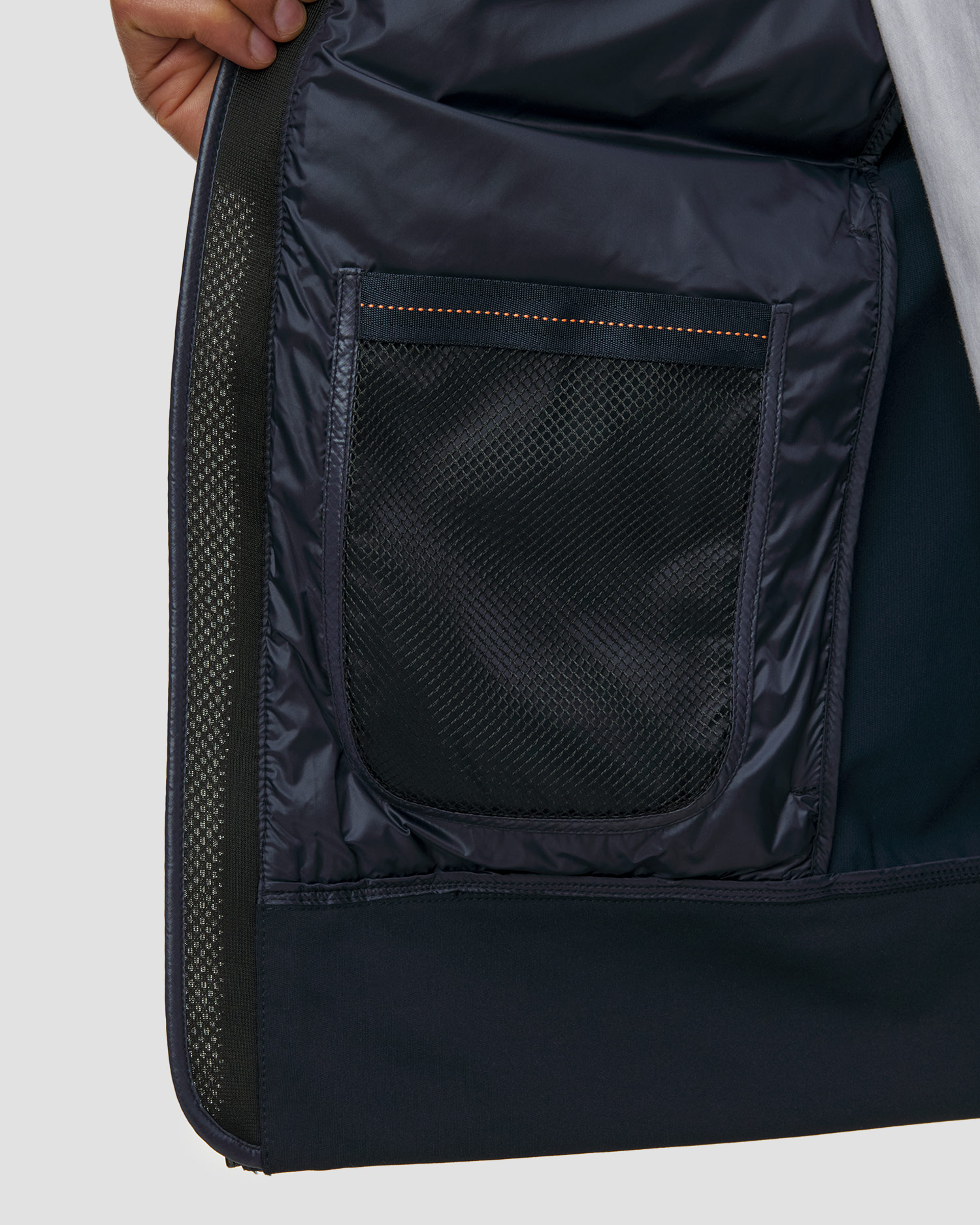 Tmavě modrá pánská péřová bunda Parajumpers Matty