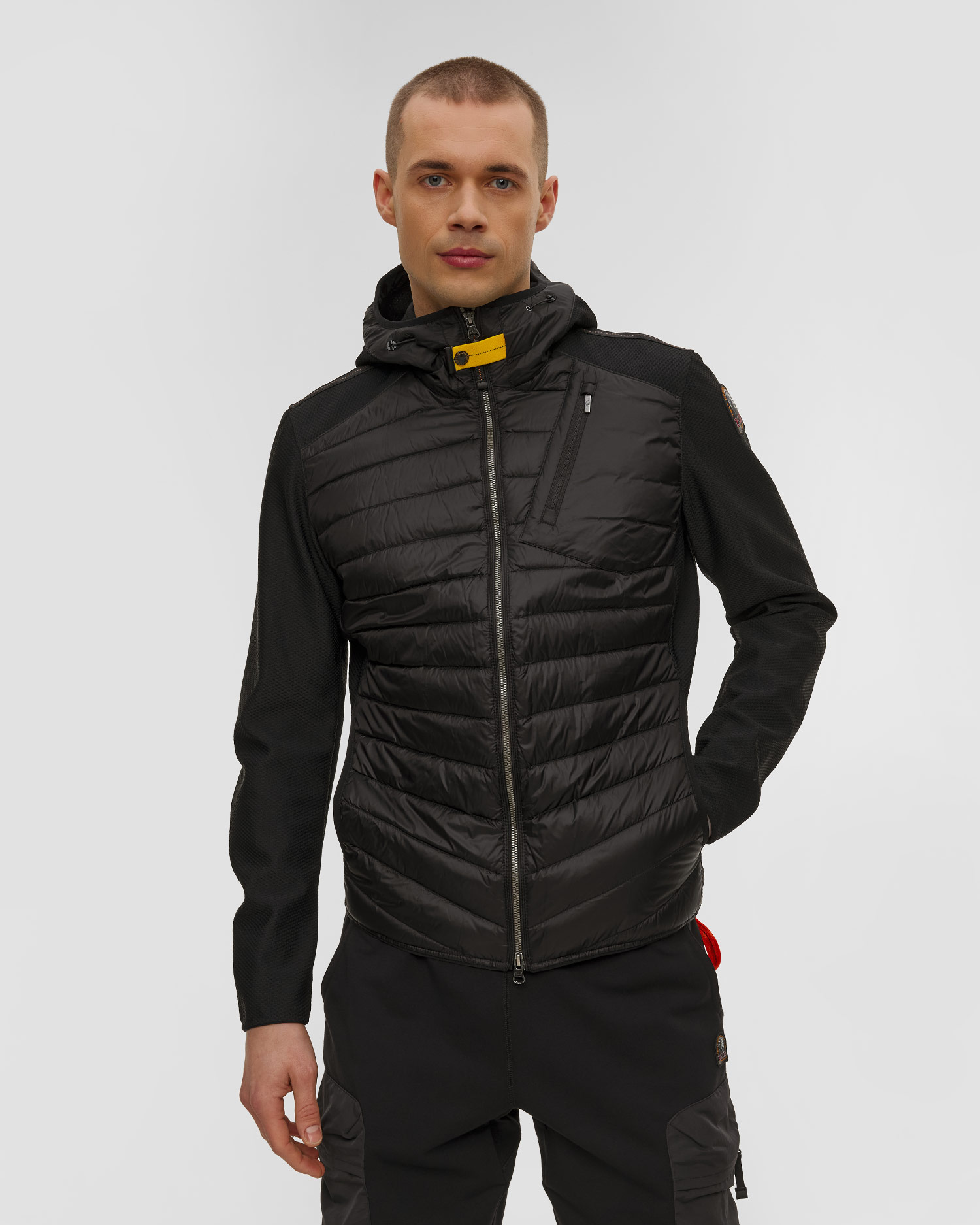 Men's black jacket Parajumpers Nolan, Color/Pattern: Czarny