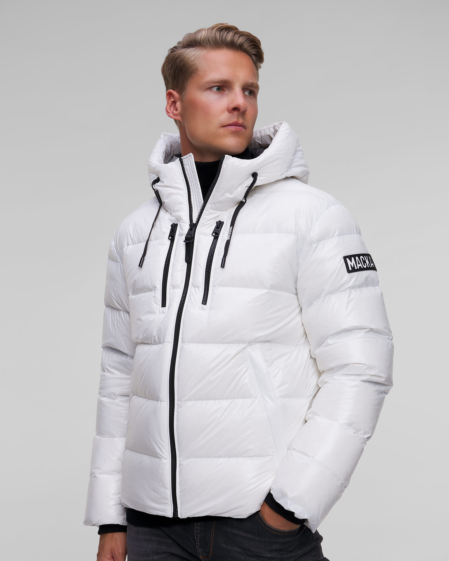 Men’s white down jacket Mackage Victor