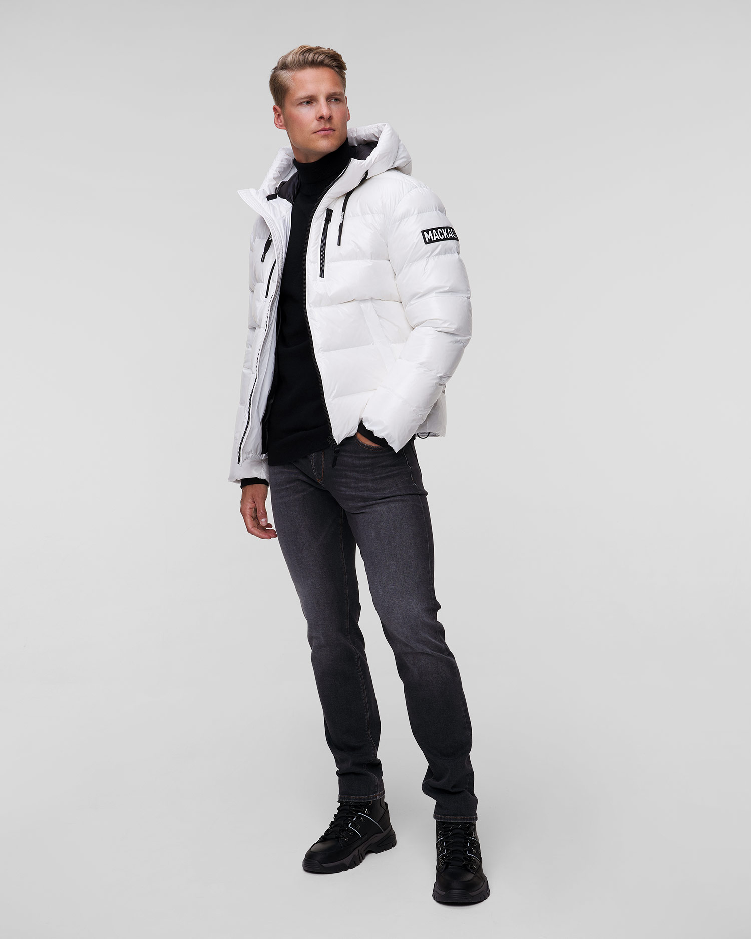Men’s white down jacket Mackage Victor